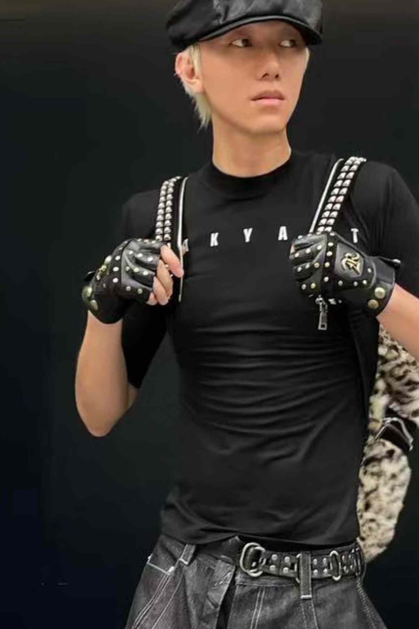 REGEN ZONE Studded Lambskin Boxing Gloves