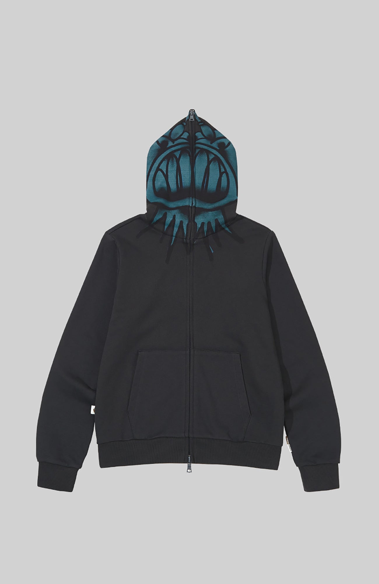 URBAN+FOREST Ocean Monster Graphic Masked Hooded Jacket