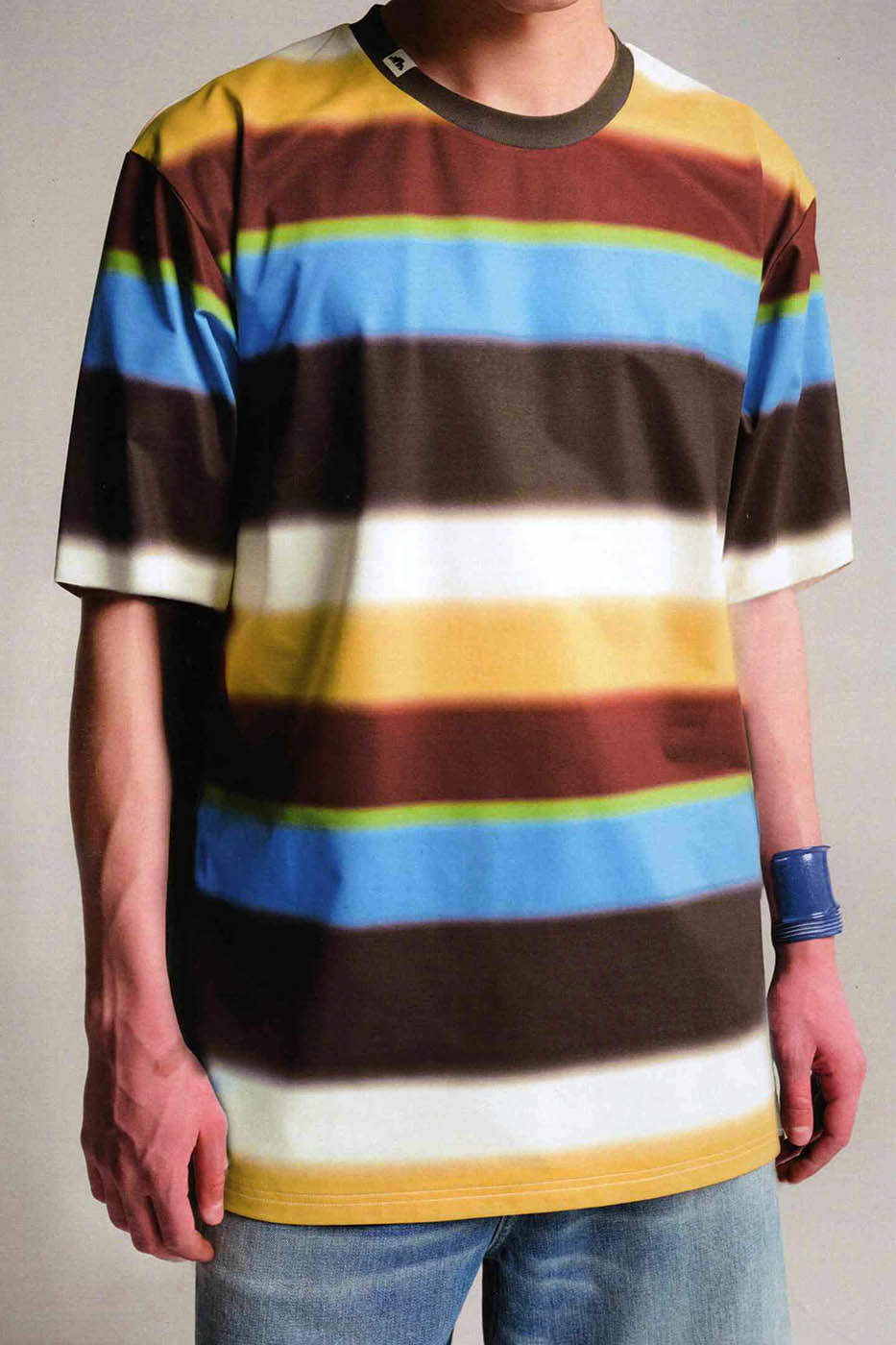 URBAN+FOREST Vibrant Stripes Tee