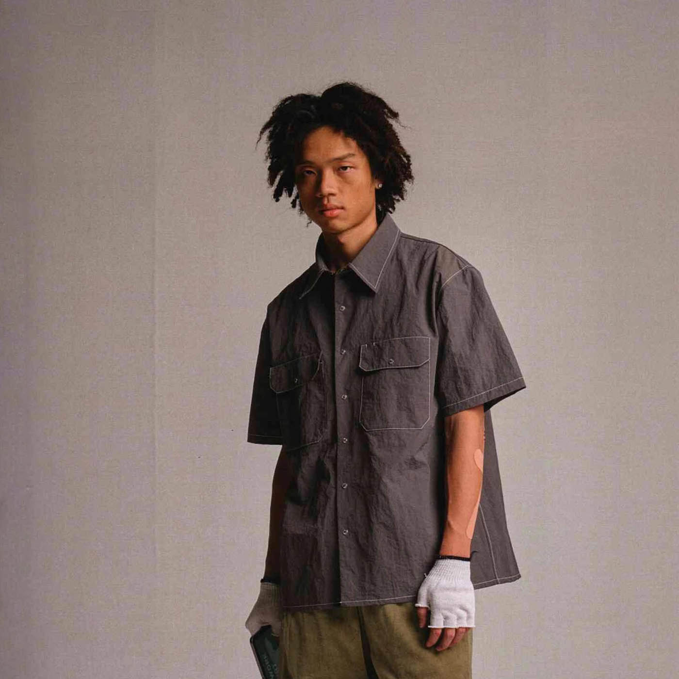 URBAN+FOREST Stitch Utility Half Shirt