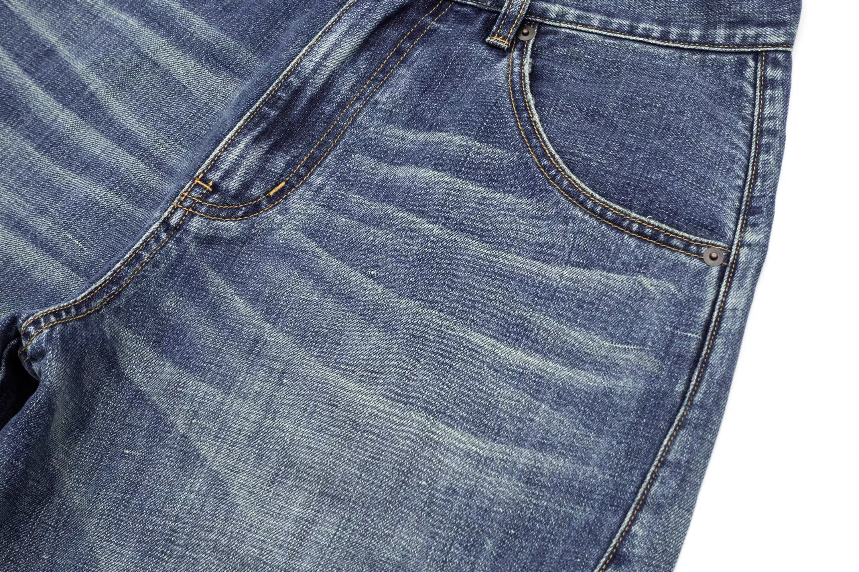 IN EXISTENCE Washed Relaxed Straight Jeans, premium urban and streetwear designers apparel on PROJECTISR.com, IN EXISTENCE
