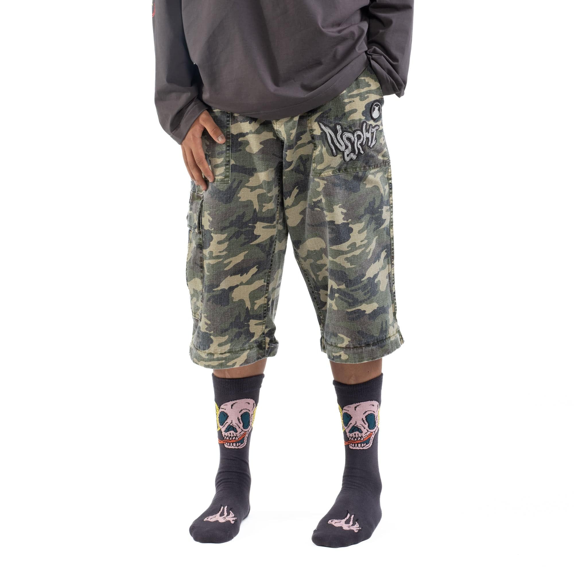 NERHI Detachable Camo Cargo Pants, premium urban and streetwear designers apparel on PROJECTISR.com, NERHI