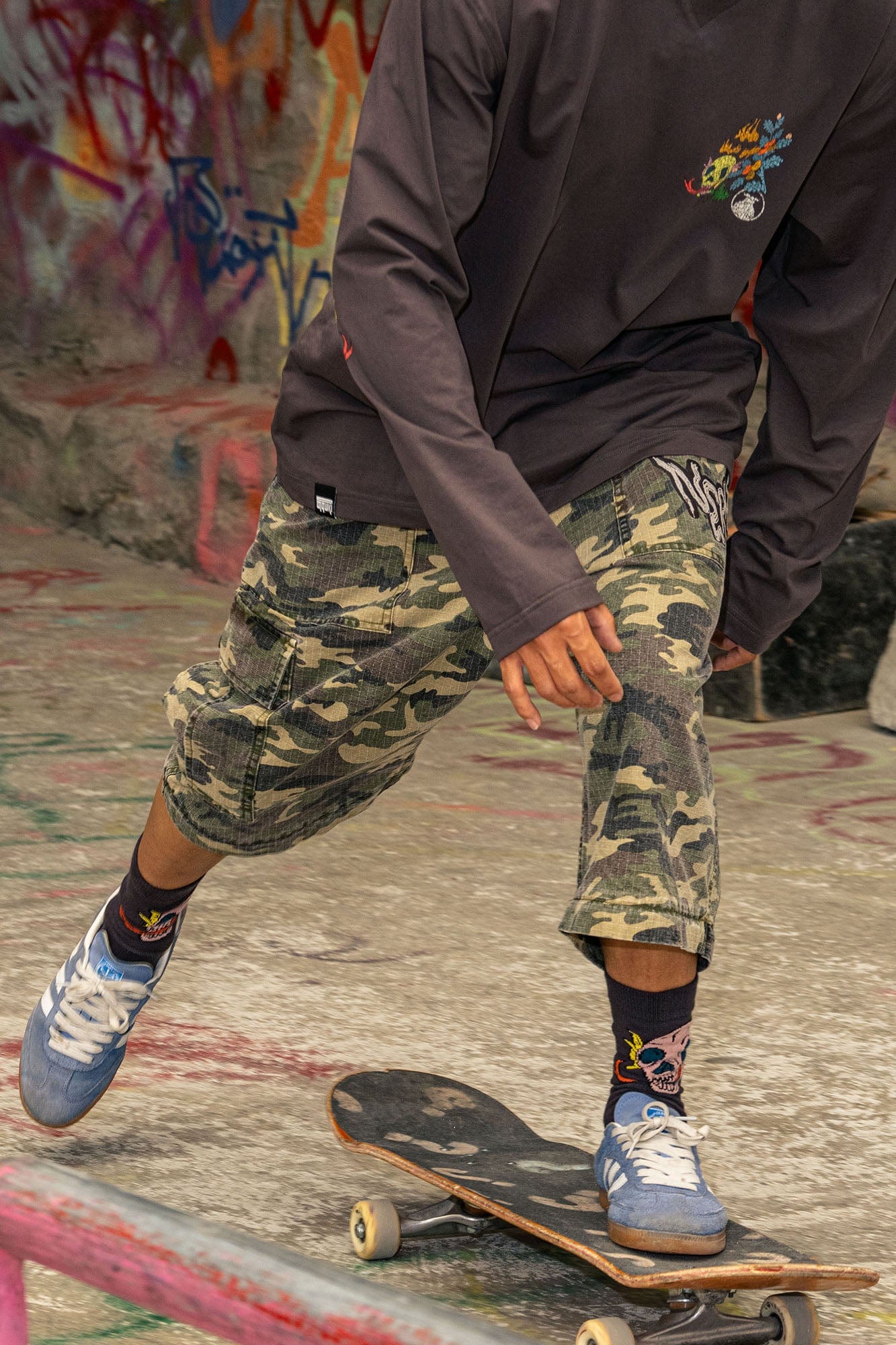 NERHI Detachable Camo Cargo Pants, premium urban and streetwear designers apparel on PROJECTISR.com, NERHI