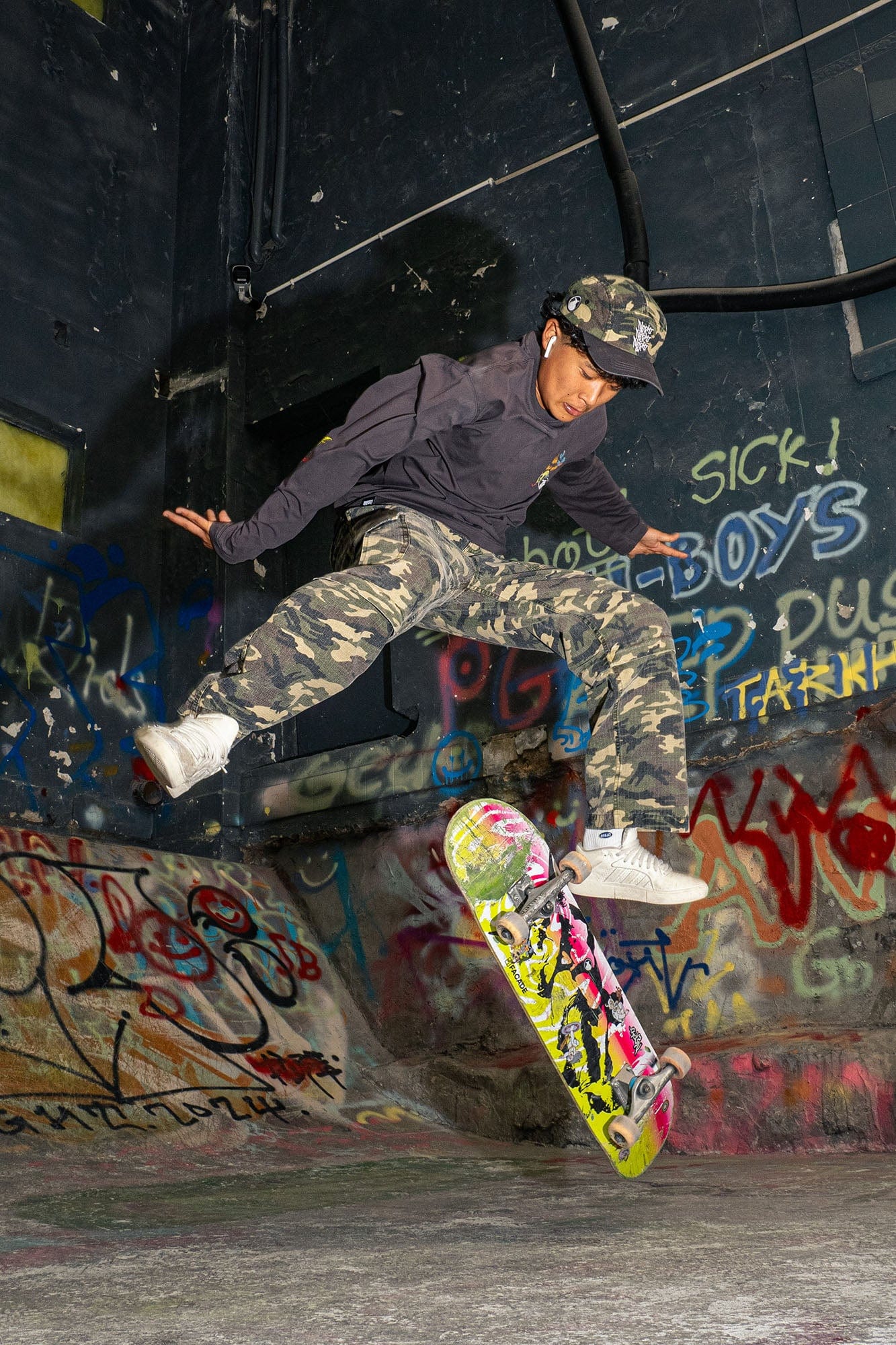 NERHI Detachable Camo Cargo Pants, premium urban and streetwear designers apparel on PROJECTISR.com, NERHI