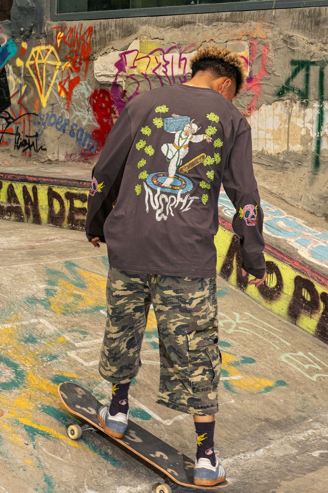 NERHI Detachable Camo Cargo Pants, premium urban and streetwear designers apparel on PROJECTISR.com, NERHI