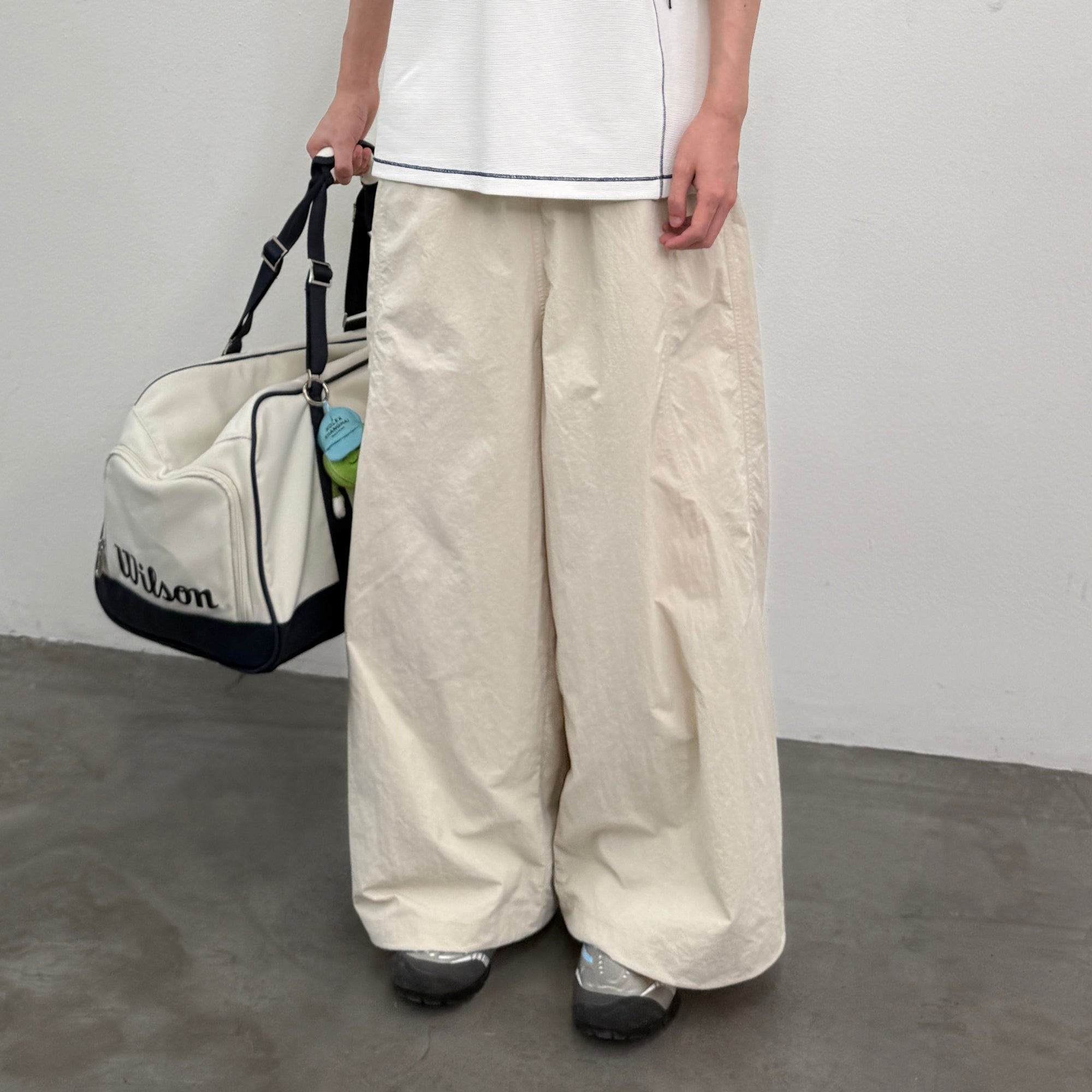 ROARINGWILD A ARCH Quick-Dry Wide-Leg Parachute Pants