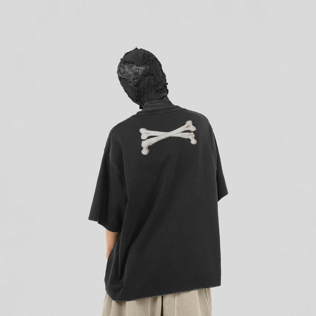 UNDERWATER Cross Bones LOGO T-Shirt, premium urban and streetwear designers apparel on PROJECTISR.com, UNDERWATER