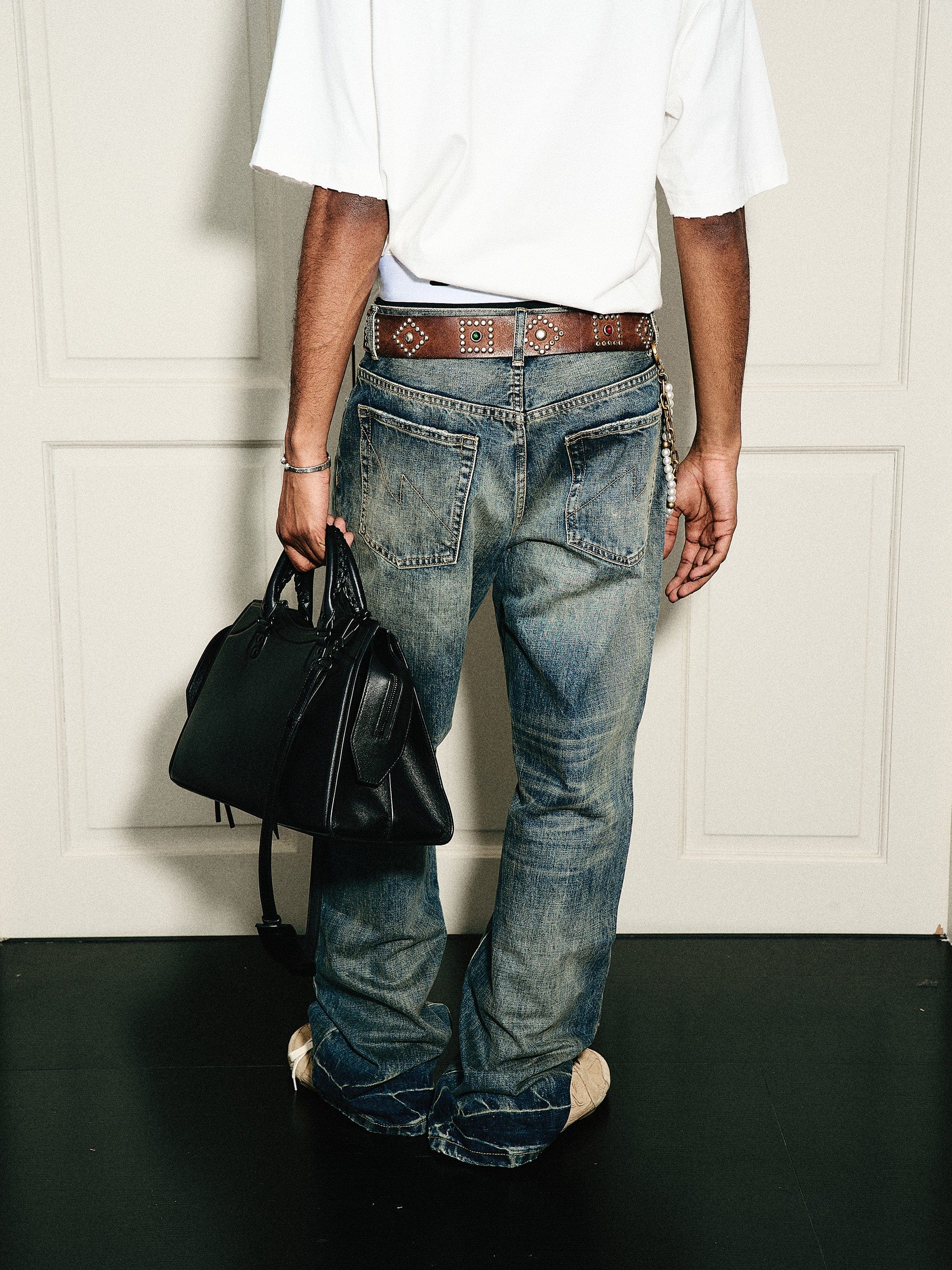 STEEPC The Classic Washed Straight-Leg Jeans