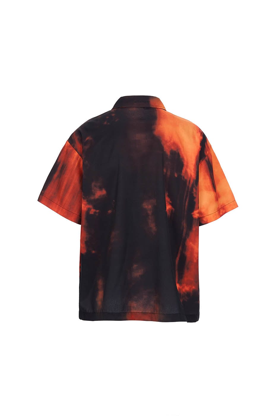 STEEPC Flame Full-Print Half Shirt, premium urban and streetwear designers apparel on PROJECTISR.com, STEEPC