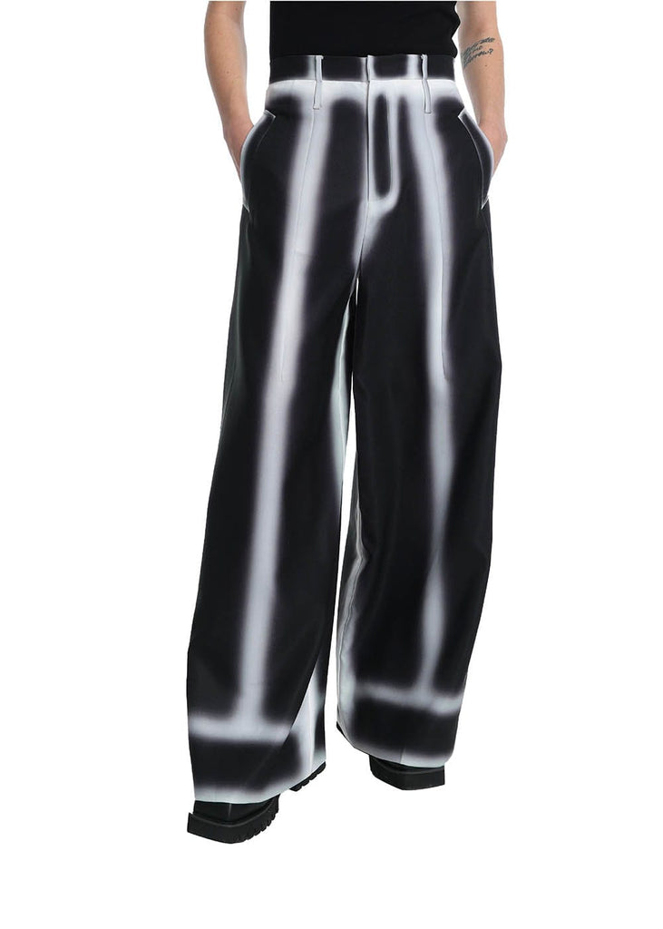 SOURPLUM Ombre Outlined Oversized Light Trousers, premium urban and streetwear designers apparel on PROJECTISR.com, SOURPLUM