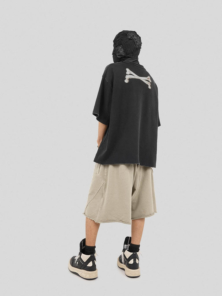 UNDERWATER Cross Bones LOGO T-Shirt, premium urban and streetwear designers apparel on PROJECTISR.com, UNDERWATER