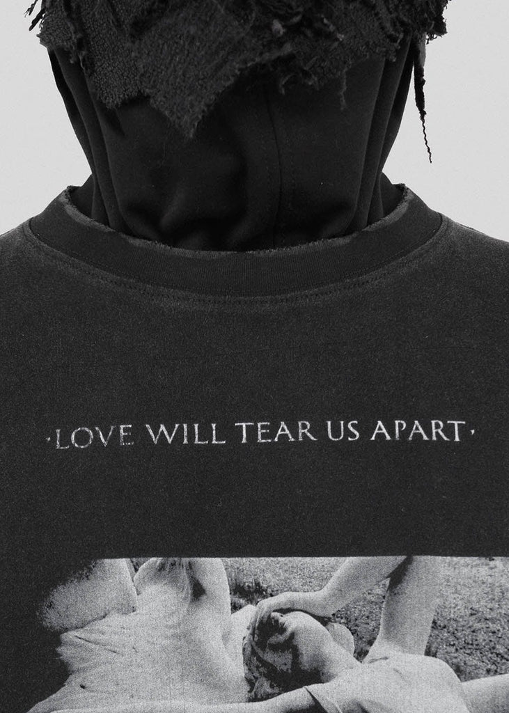 UNDERWATER Love Will Tear Us Apart T-Shirt, premium urban and streetwear designers apparel on PROJECTISR.com, UNDERWATER