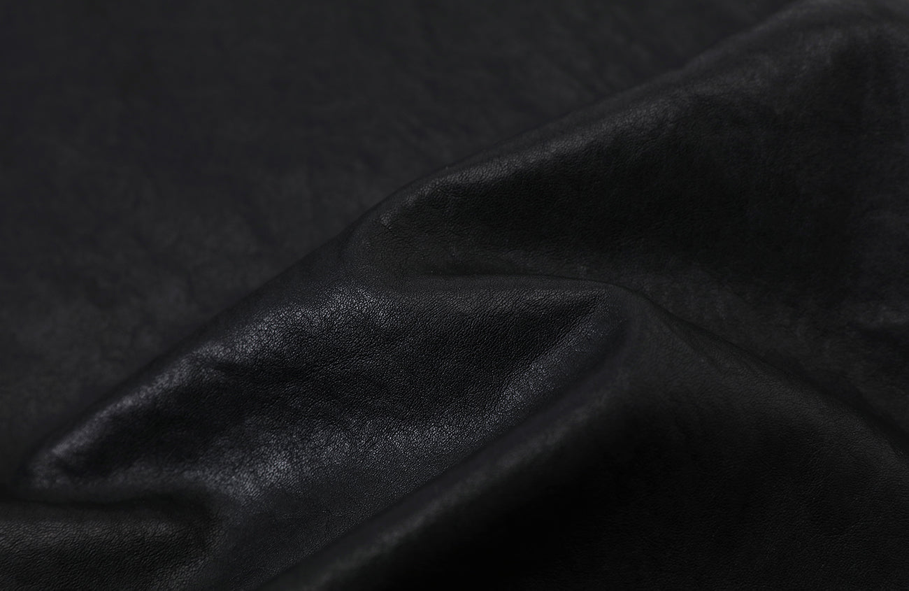 2000RSK Pleated Straight-Leg Faux Leather Trousers