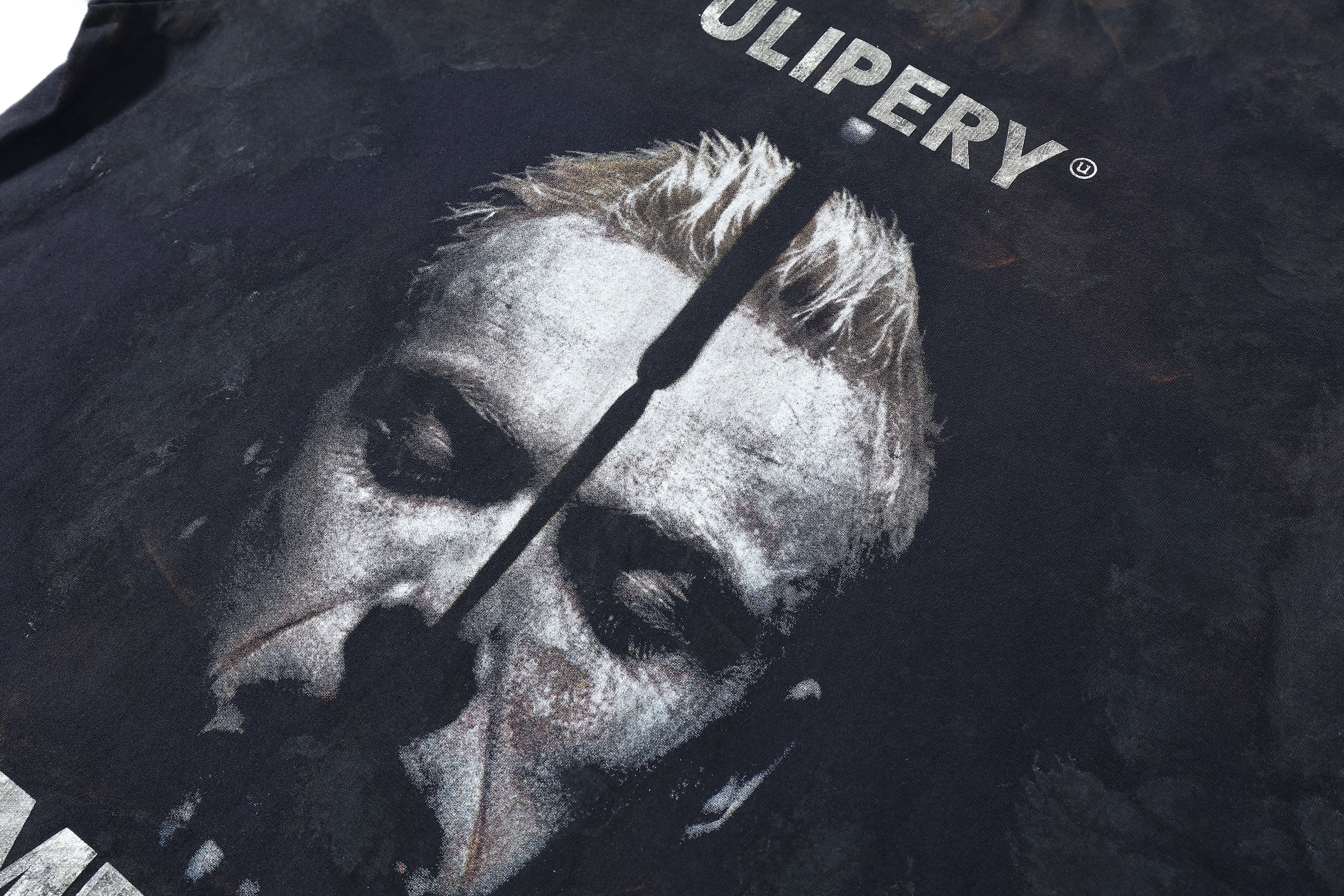 ULIPERY Rammstein Forehead Spike Long Sleeve Tee