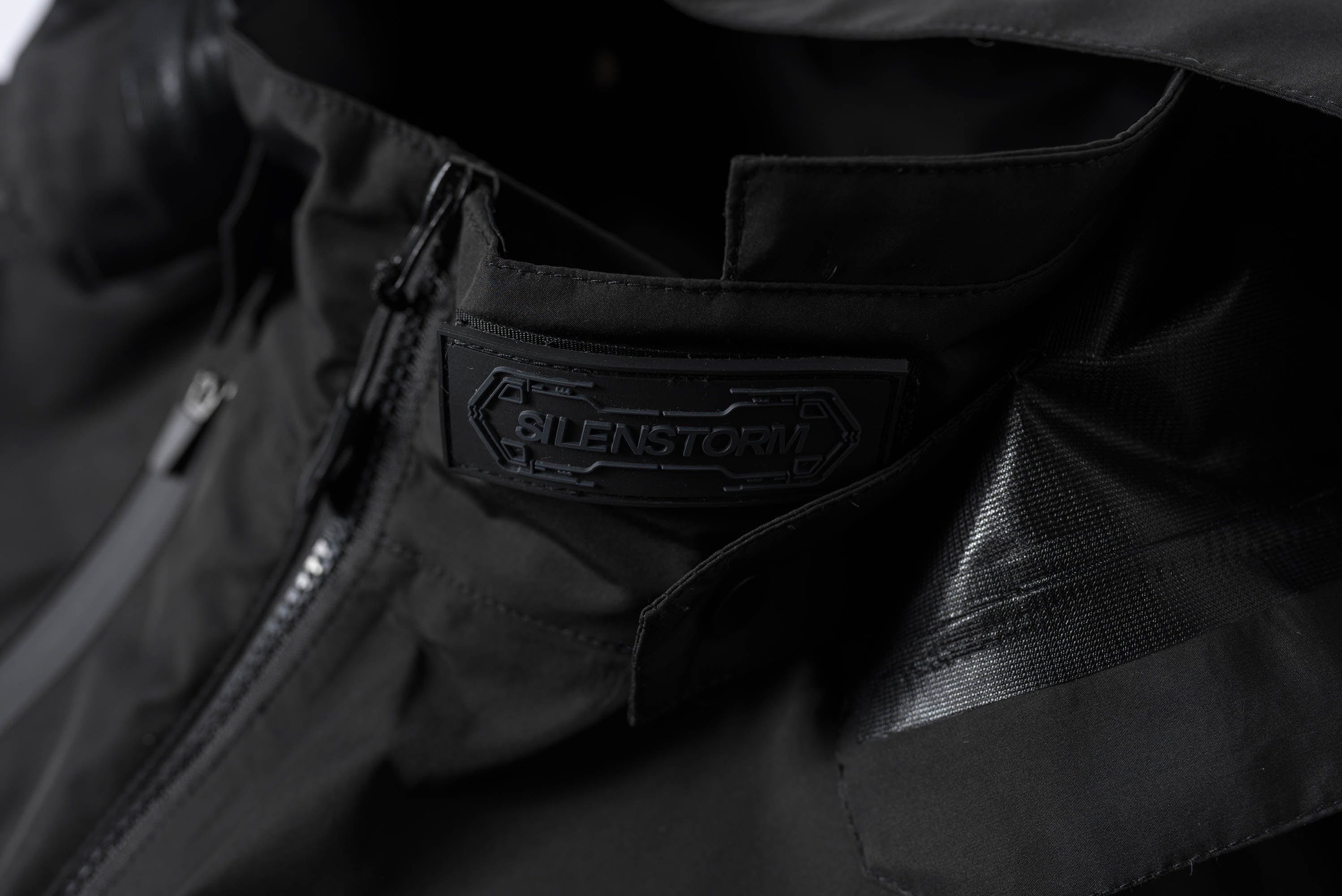 SILENSTORM Waterproof Double-Zip Multi-Pocket Jacket, premium urban and streetwear designers apparel on PROJECTISR.com, SILENSTORM