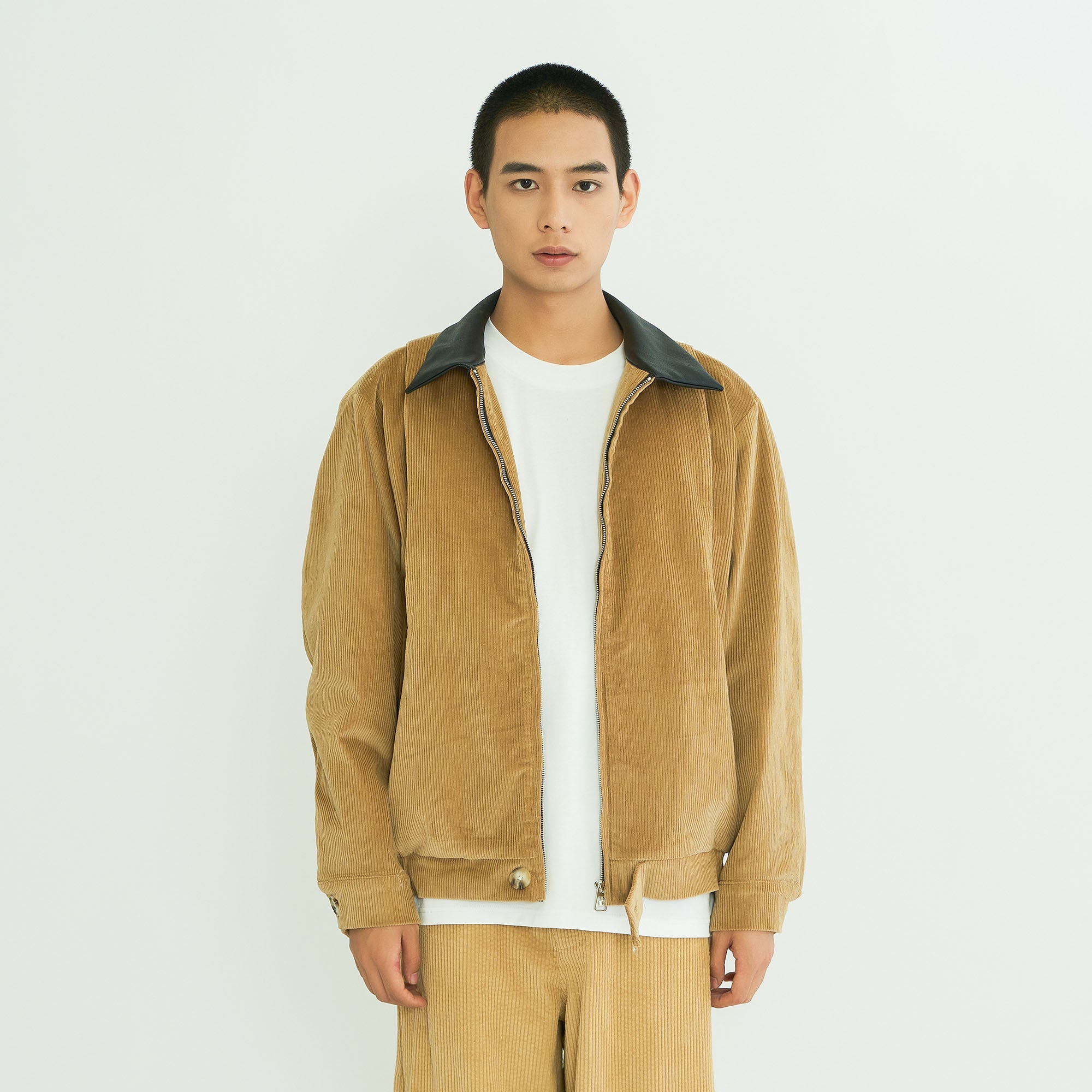 WIID Contrast Collar Corduroy Jacket, premium urban and streetwear designers apparel on PROJECTISR.com, WIID