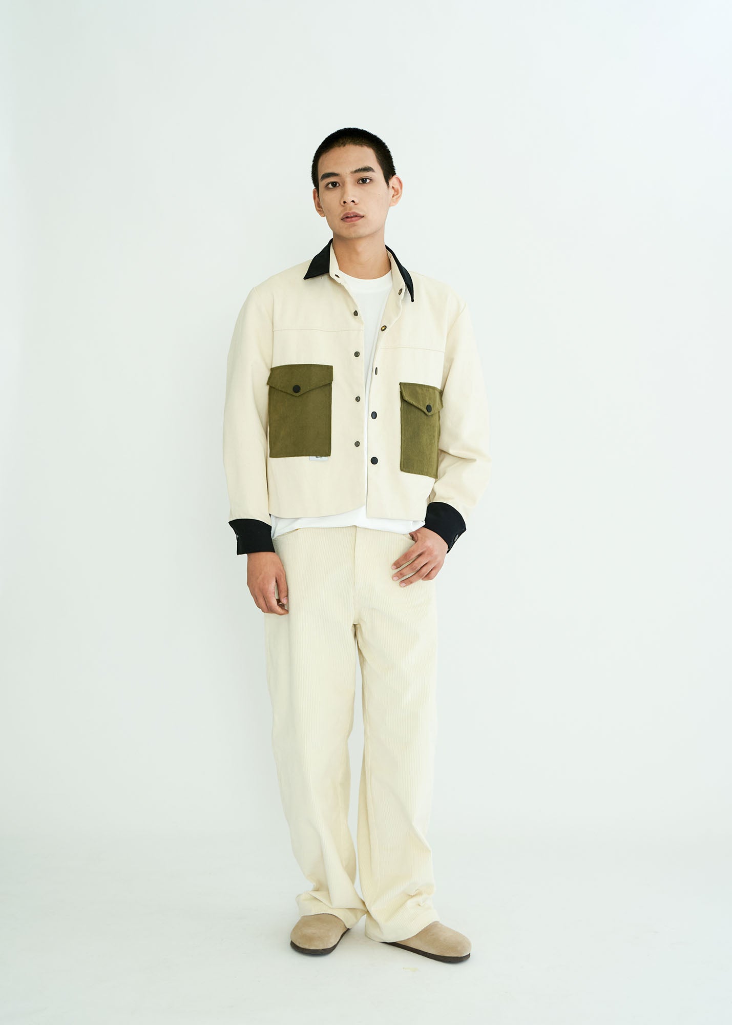 WIID Contrast Utility Pocket Barn Jacket, premium urban and streetwear designers apparel on PROJECTISR.com, WIID