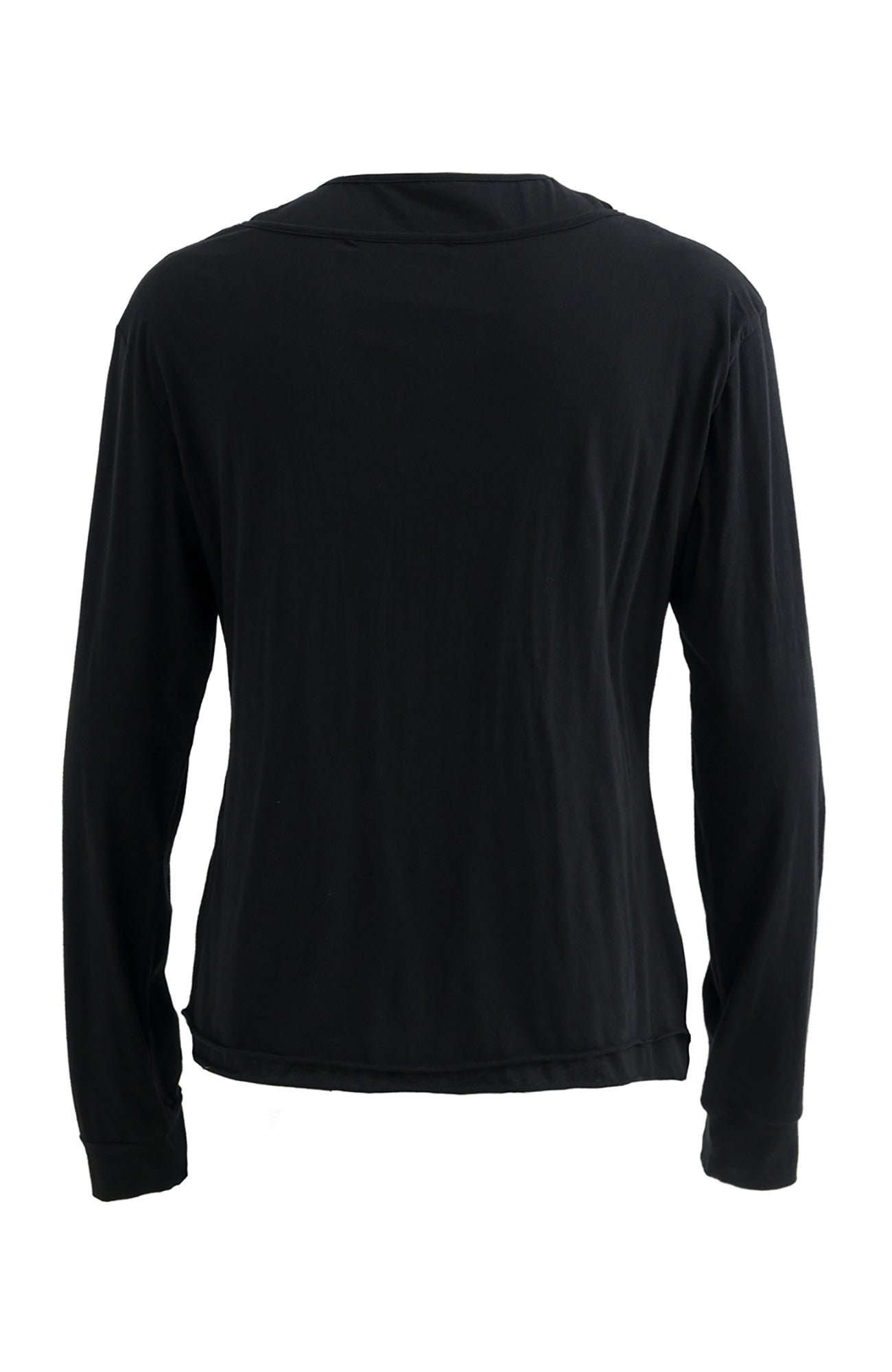 SADSOUP Layered Henley Graphic Long-Sleeve Tee
