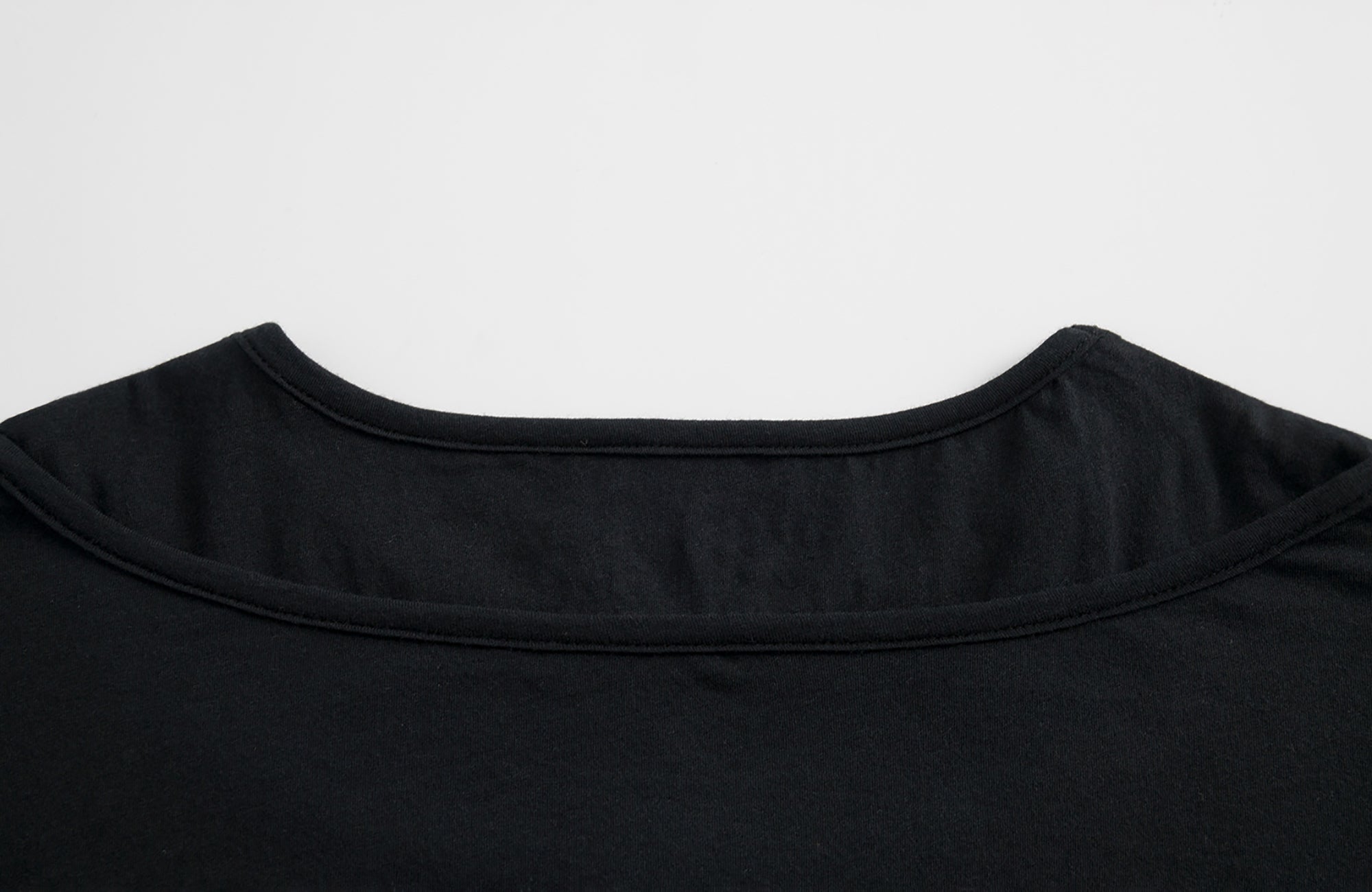 SADSOUP Layered Henley Graphic Long-Sleeve Tee