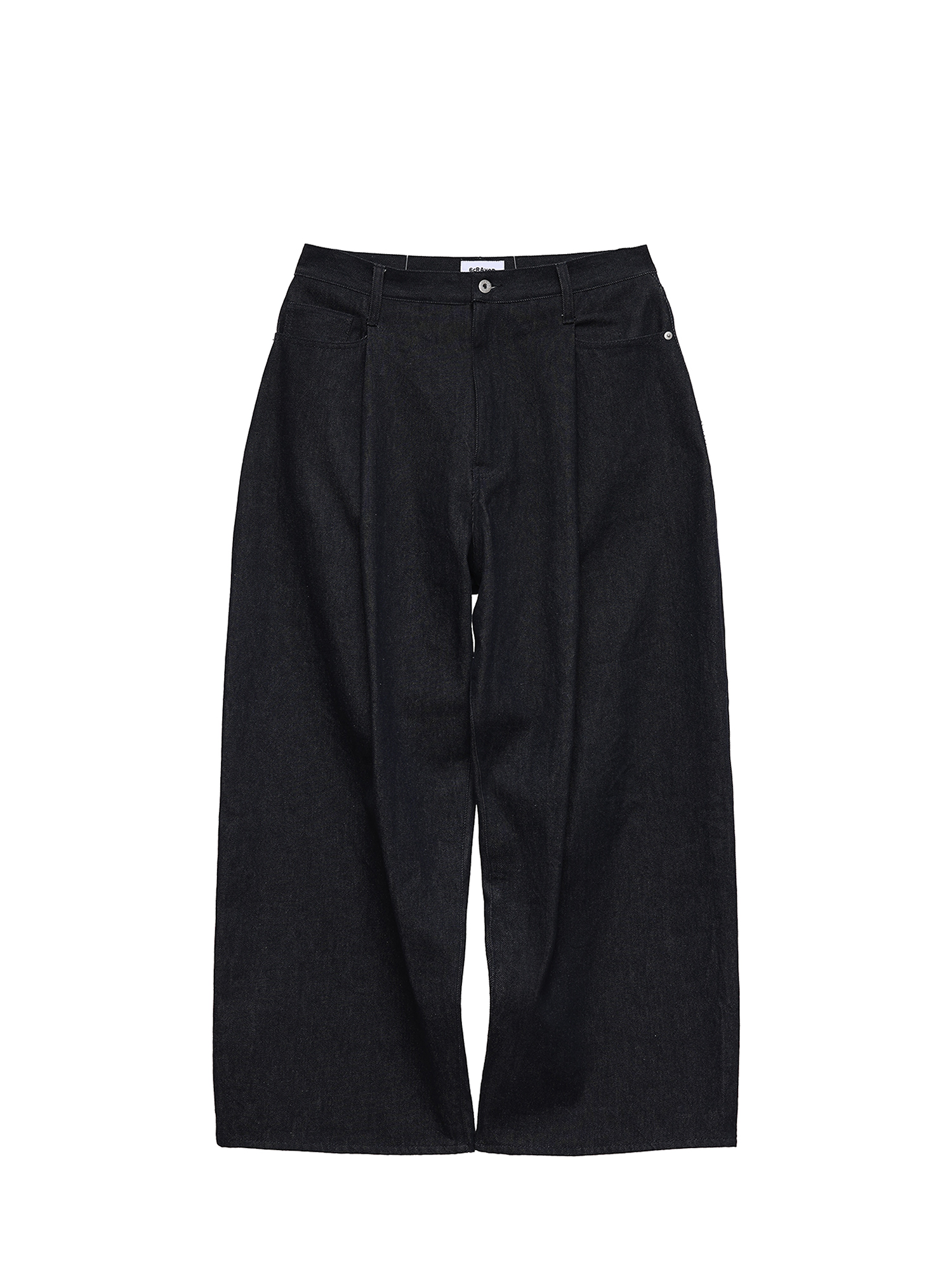 6CRAYON Indigo Baggy Wide-Leg Jeans