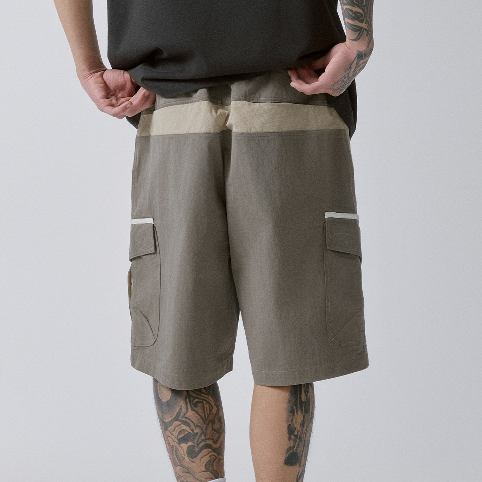 F2CE Outdoor Contrast Cargo Shorts