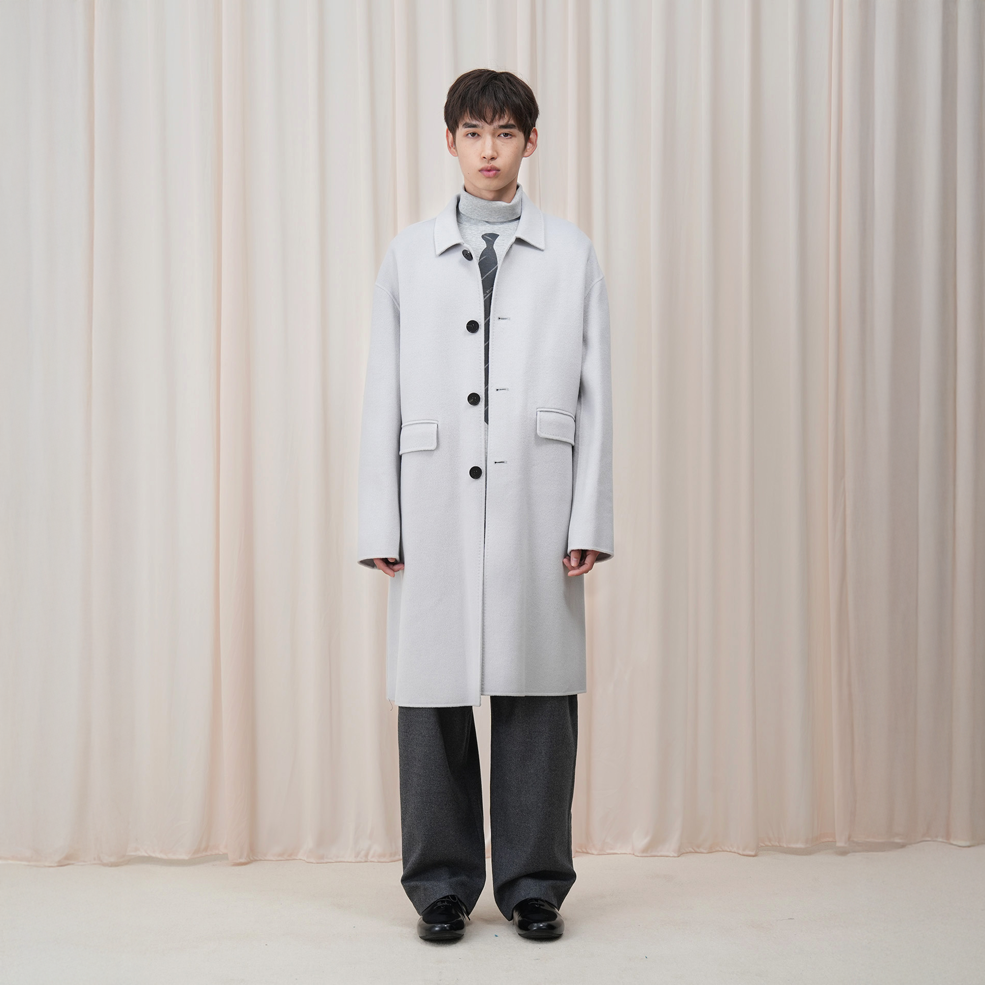 多*ん様 FEELS. OVERSIZEDWOOLCOAT LIGHT GRAY 多*ん様 FEELS. OVERSIZEDWOOLCOAT LIGHT GRAY 多*ん様 FEELS