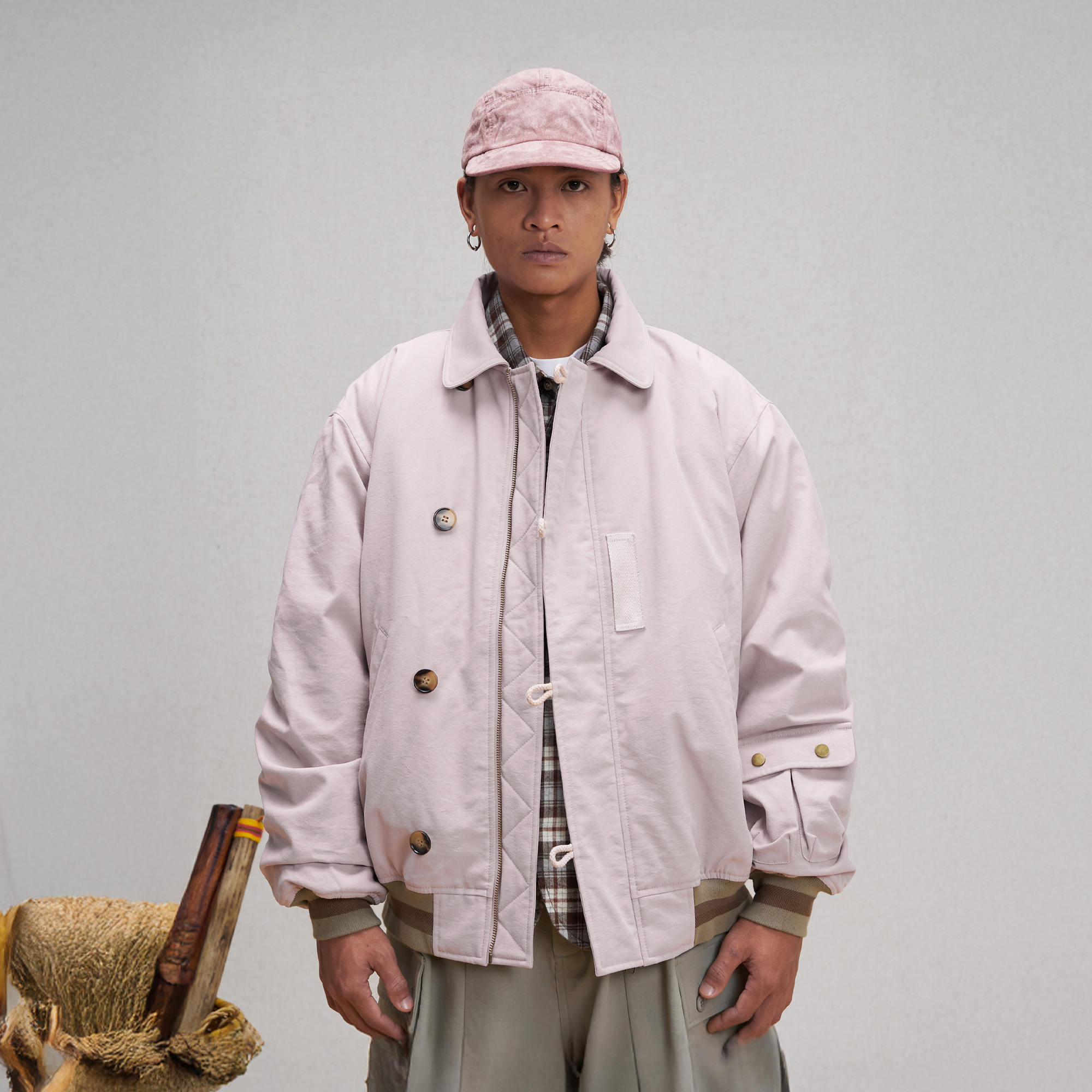 超美品】uniform experiment PADDED BLOUSON UNLIMITED MOTE Asym 