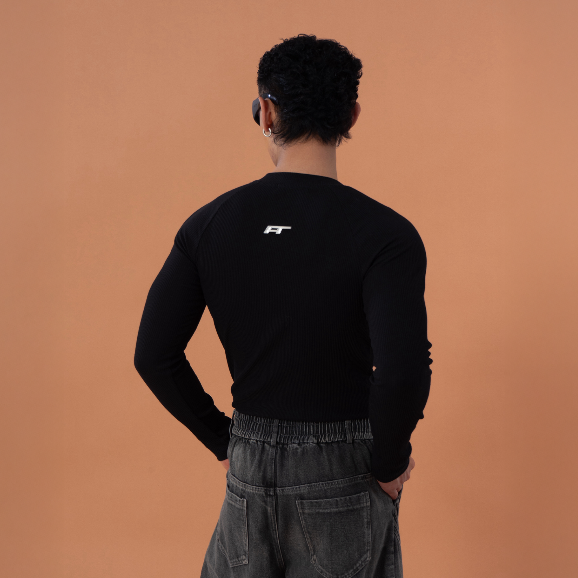 CLP Ribcage Graphic Fitted Long Sleeve Tee