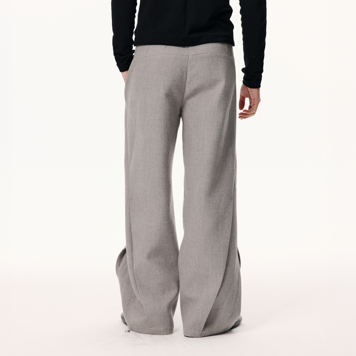 KREATE Linear Splice Flared Trousers