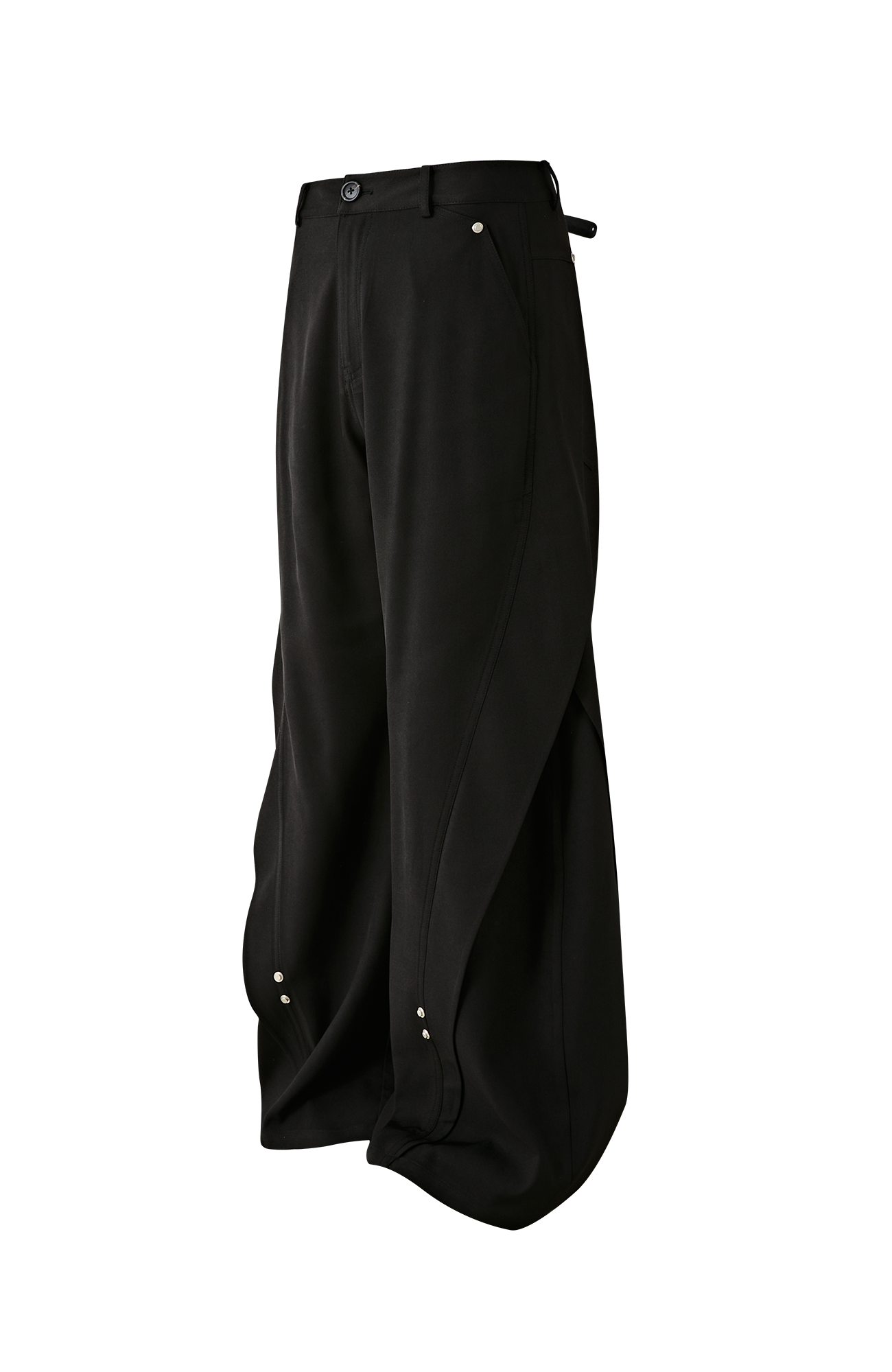 PASET Curved Seam Draped Trousers