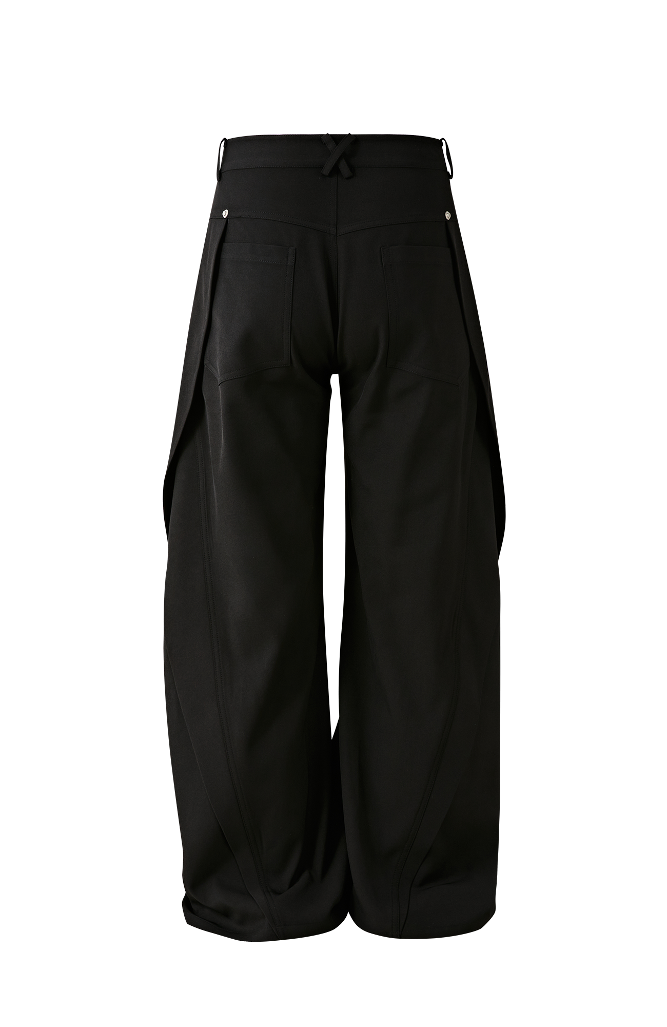 PASET Curved Seam Draped Trousers