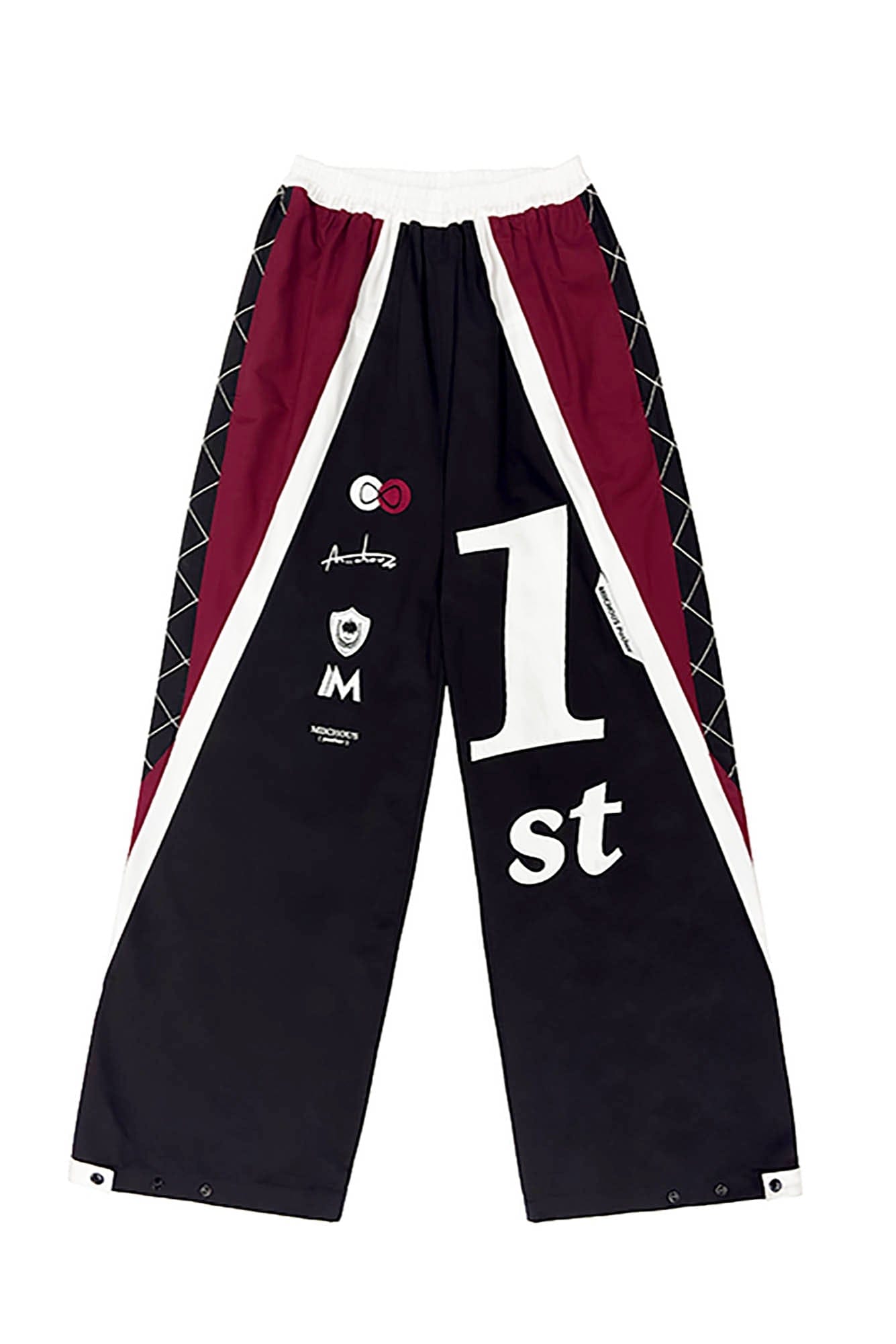 MIICHOUS Infinite Racer Patchwork Spliced Track Pants