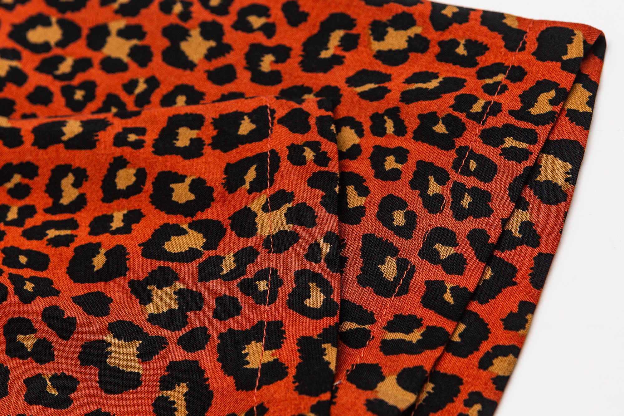 ME DA IGUAL Retro Leopard Full-Print Cuban Half Shirt, premium urban and streetwear designers apparel on PROJECTISR.com, ME DA IGUAL