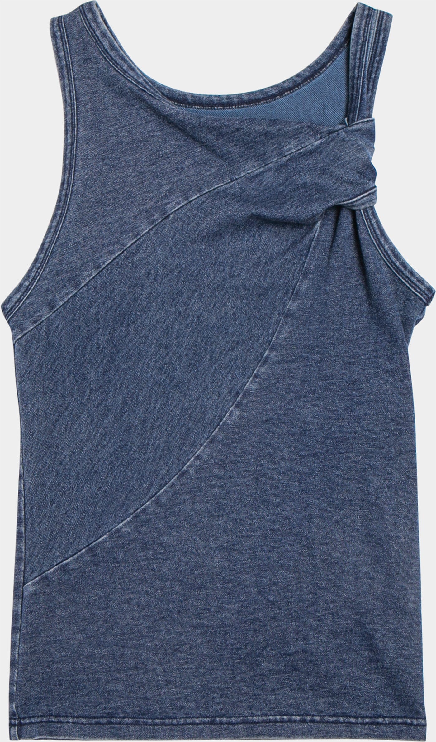 LEONSENSE Deconstructed Asymmetrical Tank Top