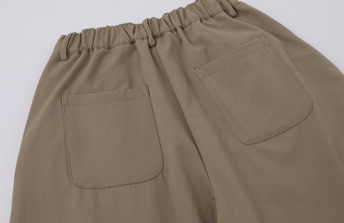 BOTANICA Pleated Wide-Leg Trousers