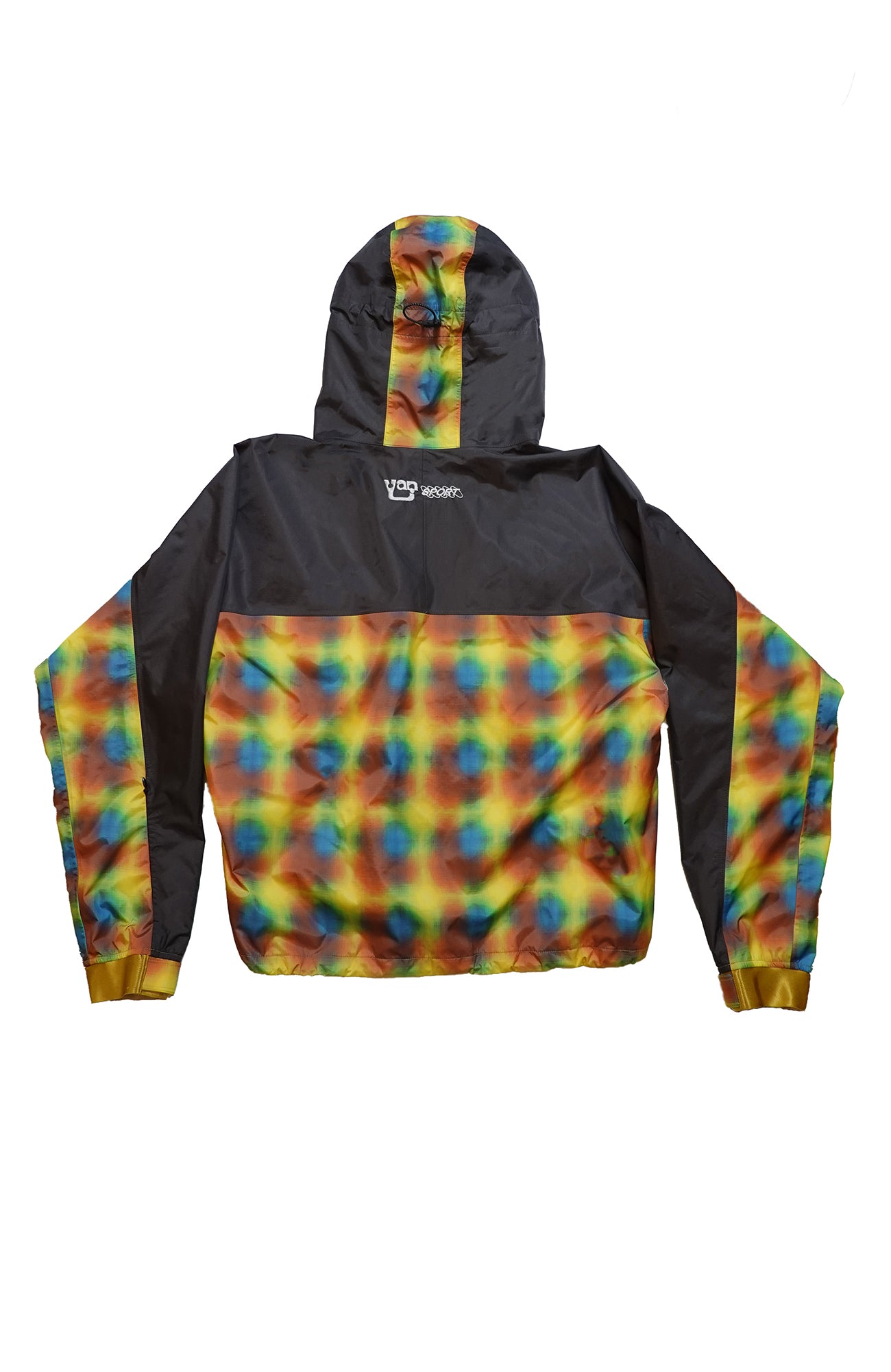 YANLI Plaid Waterproof Athletic Windbreaker