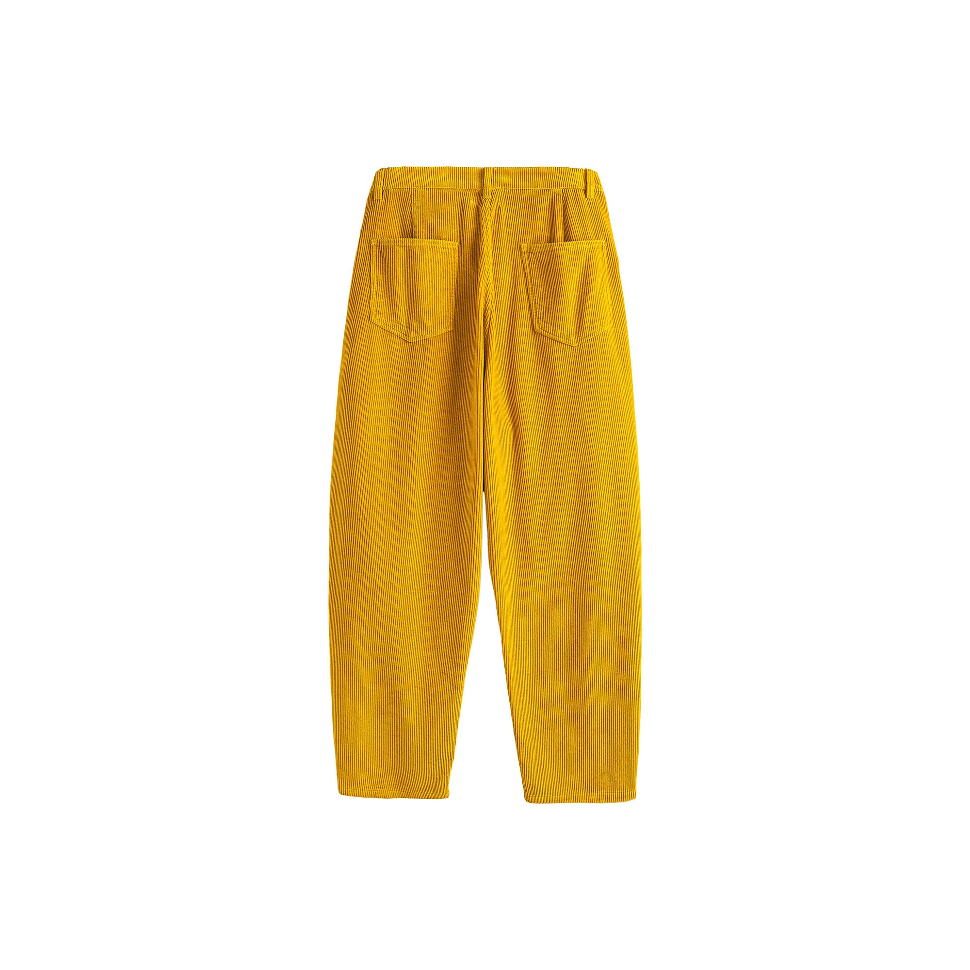 ME DA IGUAL Corduroy Pleated Wide-Leg Trousers