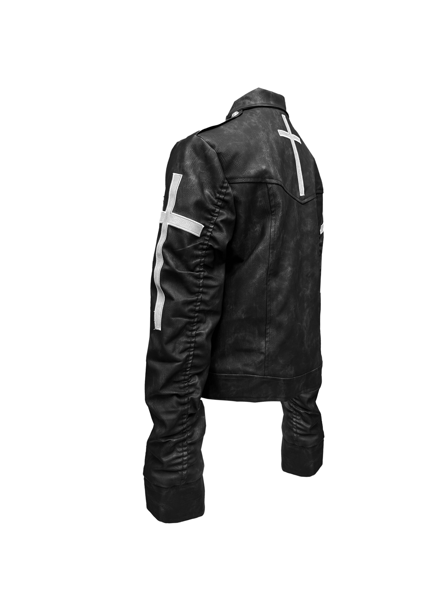 DETW Cross-Button Structured Coat