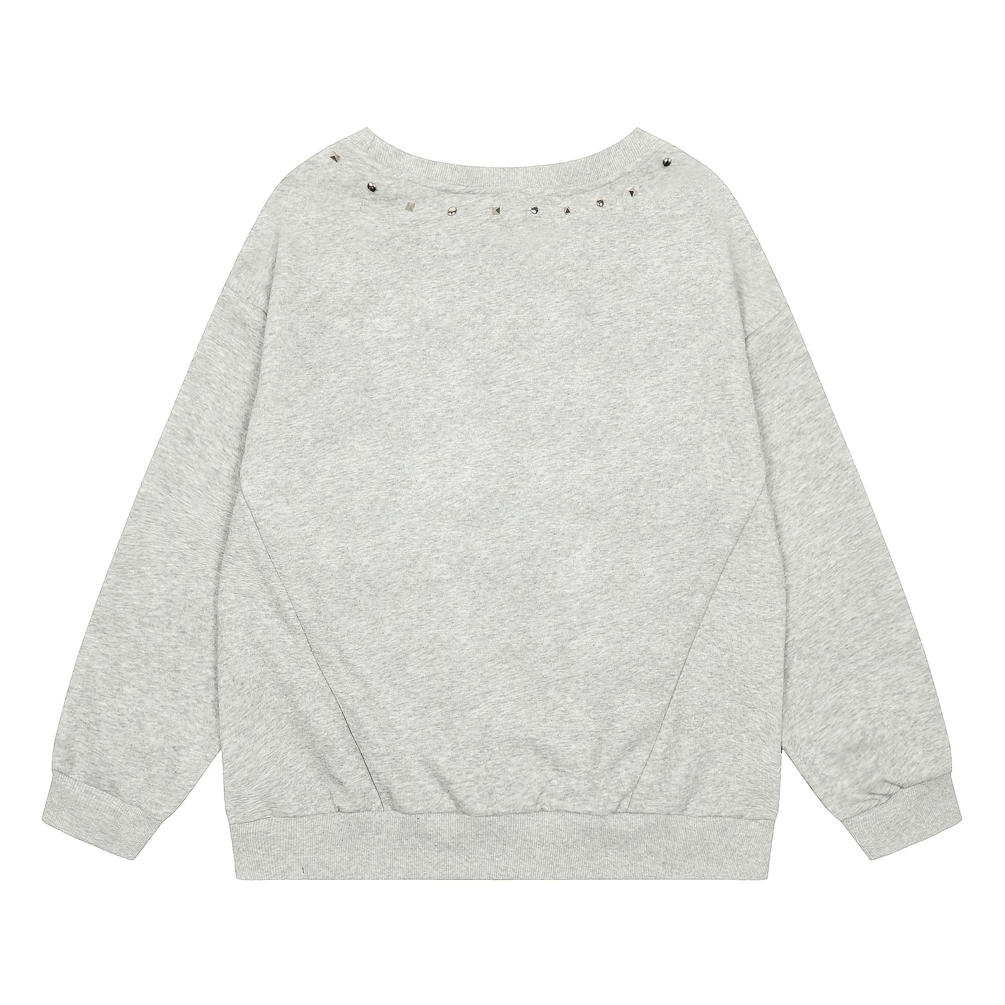 CLP No.96 Patch Studded Sweatshirt, premium urban and streetwear designers apparel on PROJECTISR.com, CLP