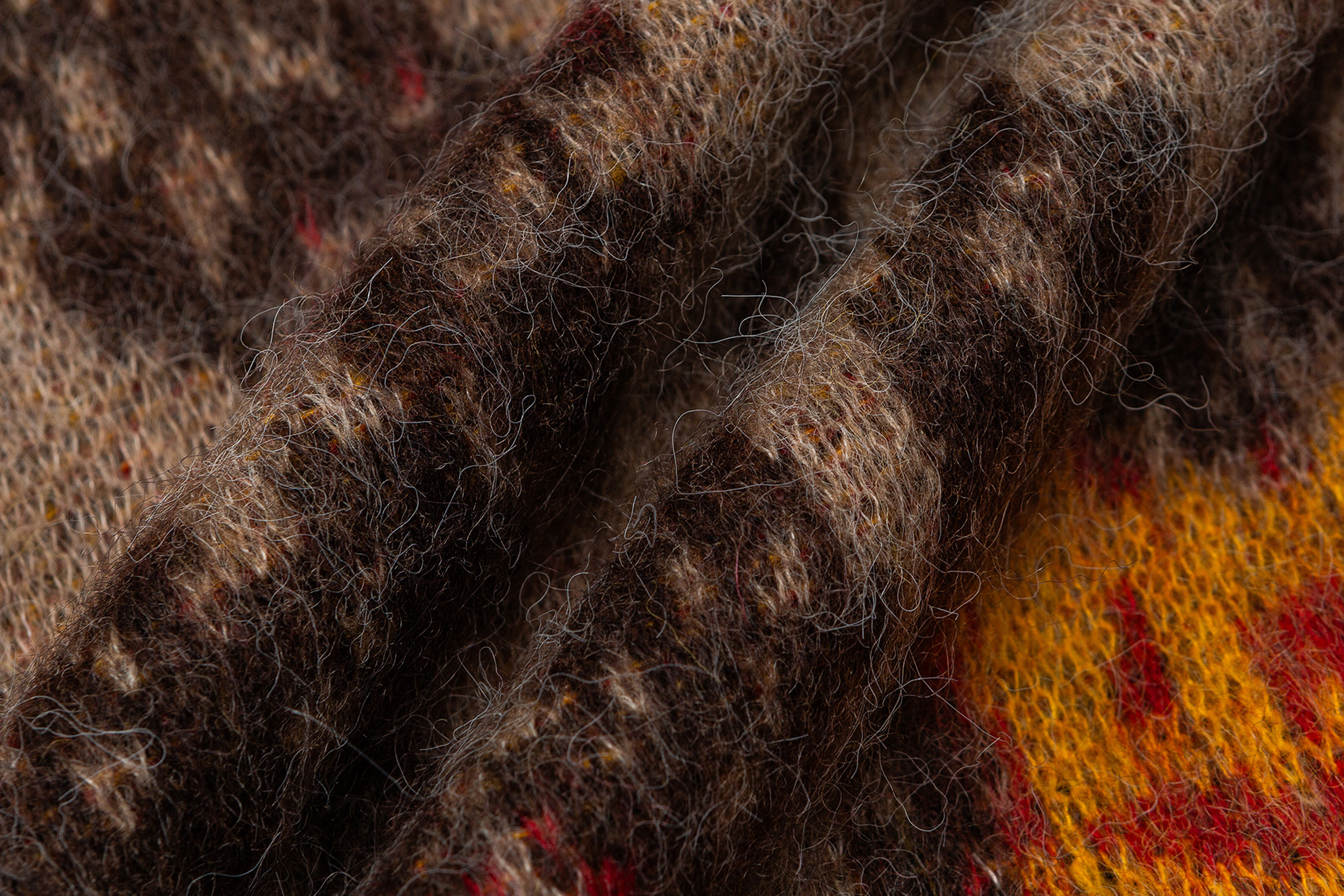 ME DA IGUAL Fuzzy Jacquard Floral Cardigan