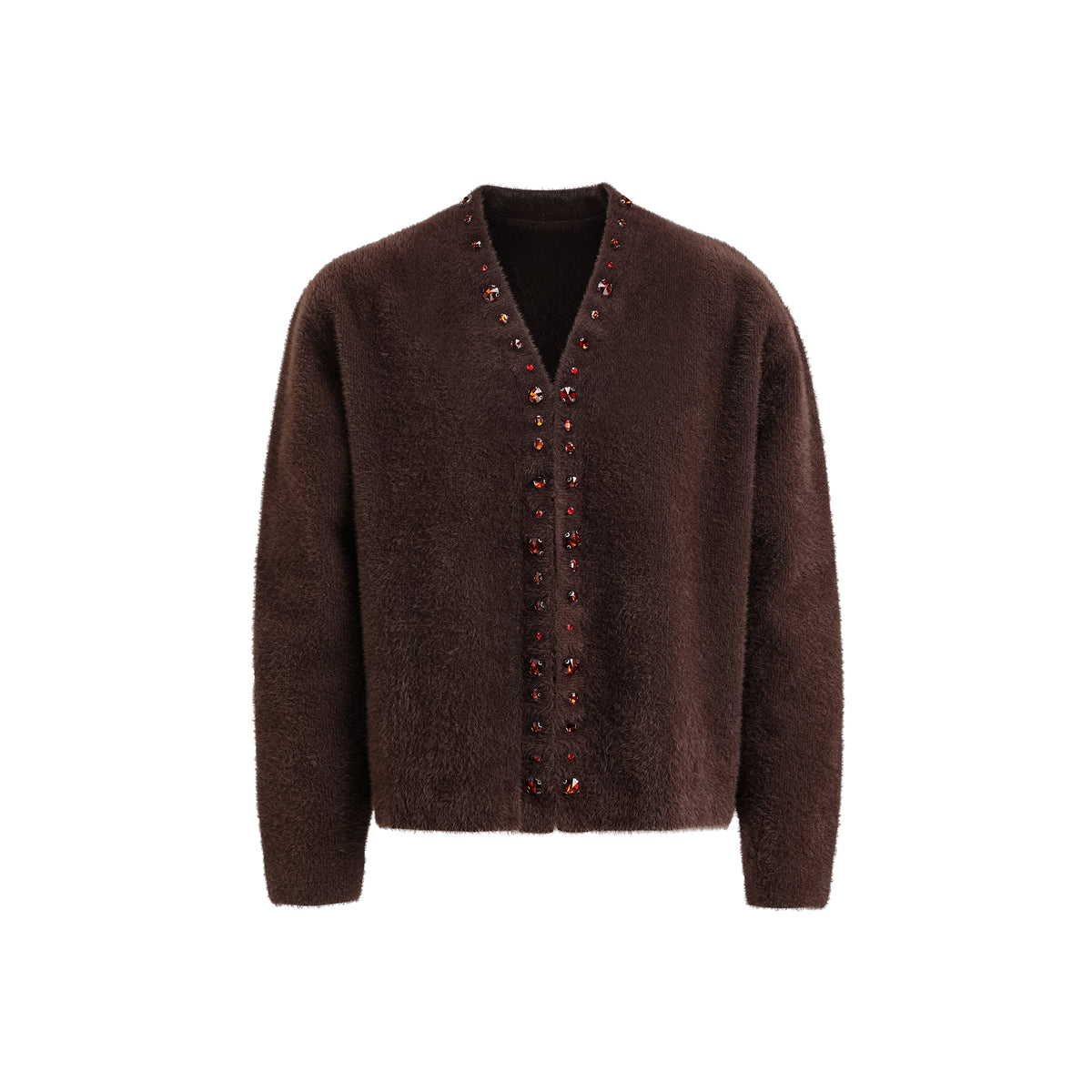 ELETEIZE Gem V-Neck Cardigan Sweater