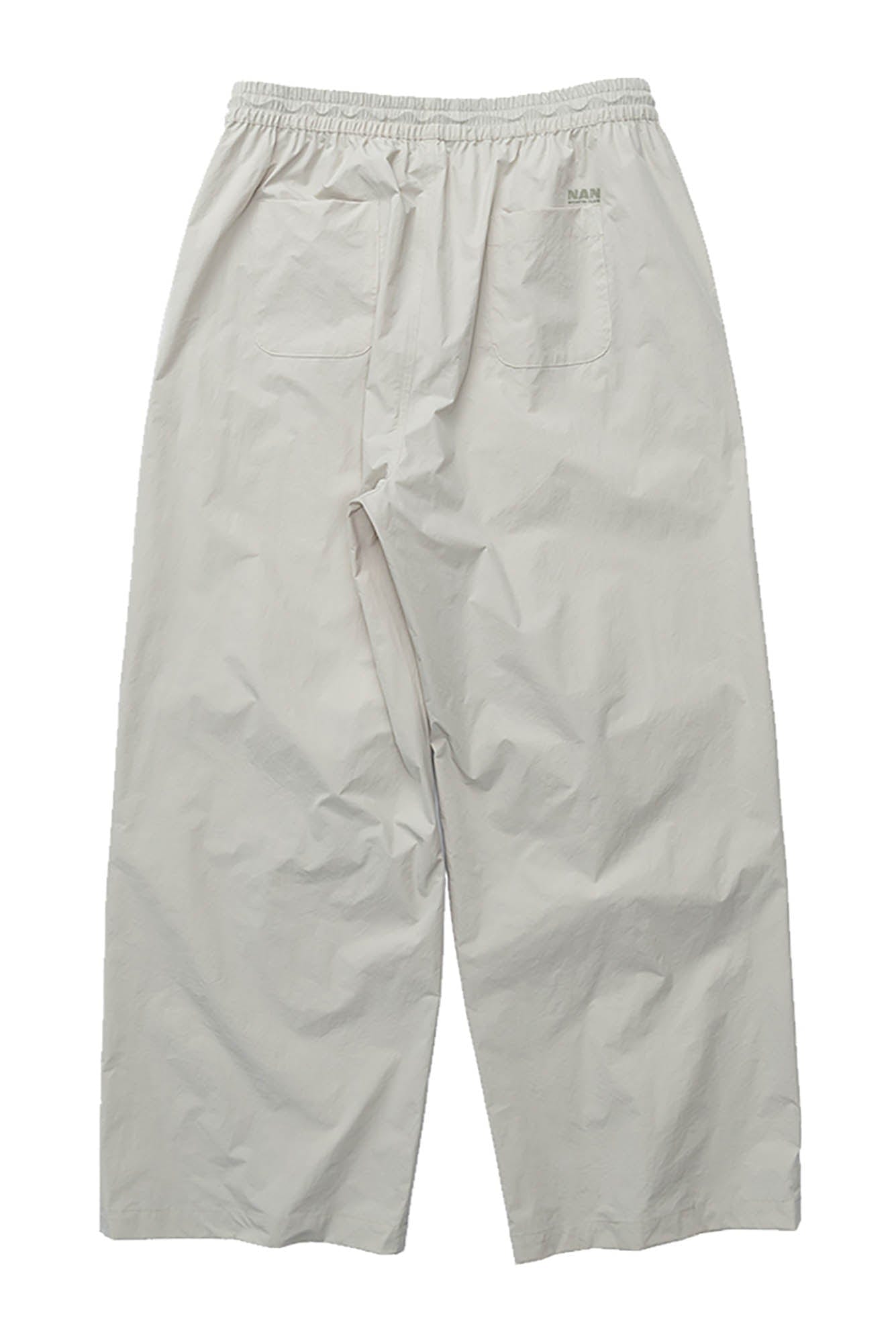 BANANA CLUB Quick-Dry Drawstring Crinkled Parachute Pants, premium urban and streetwear designers apparel on PROJECTISR.com, BANANA CLUB