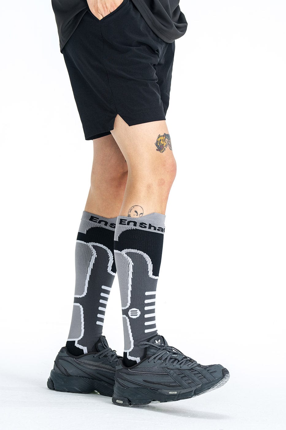 ENSHADOWER Mechanical Socks, premium urban and streetwear designers apparel on PROJECTISR.com, ENSHADOWER