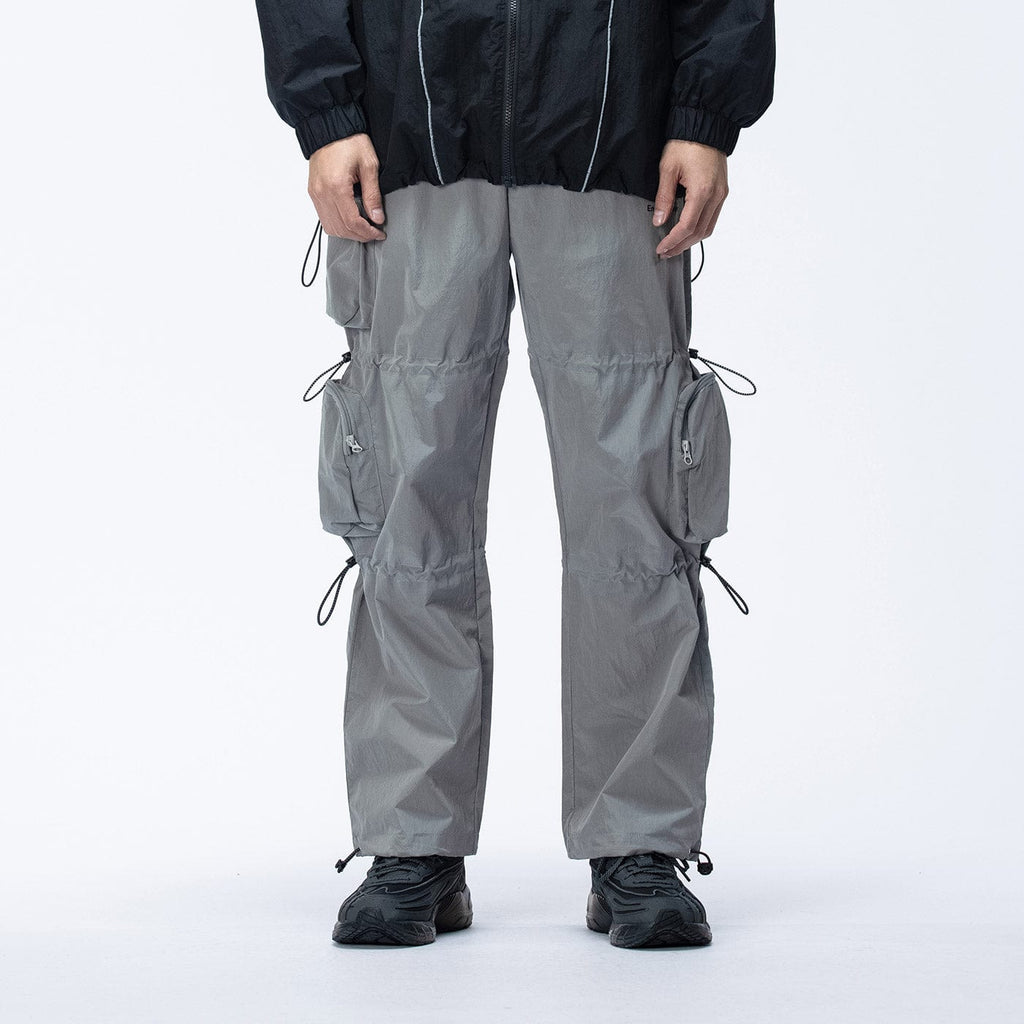 ENSHADOWER Multi-Pockets Drawstring Cargo Pants, premium urban and streetwear designers apparel on PROJECTISR.com, ENSHADOWER
