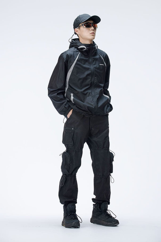 ENSHADOWER Multi-Pockets Drawstring Cargo Pants, premium urban and streetwear designers apparel on PROJECTISR.com, ENSHADOWER