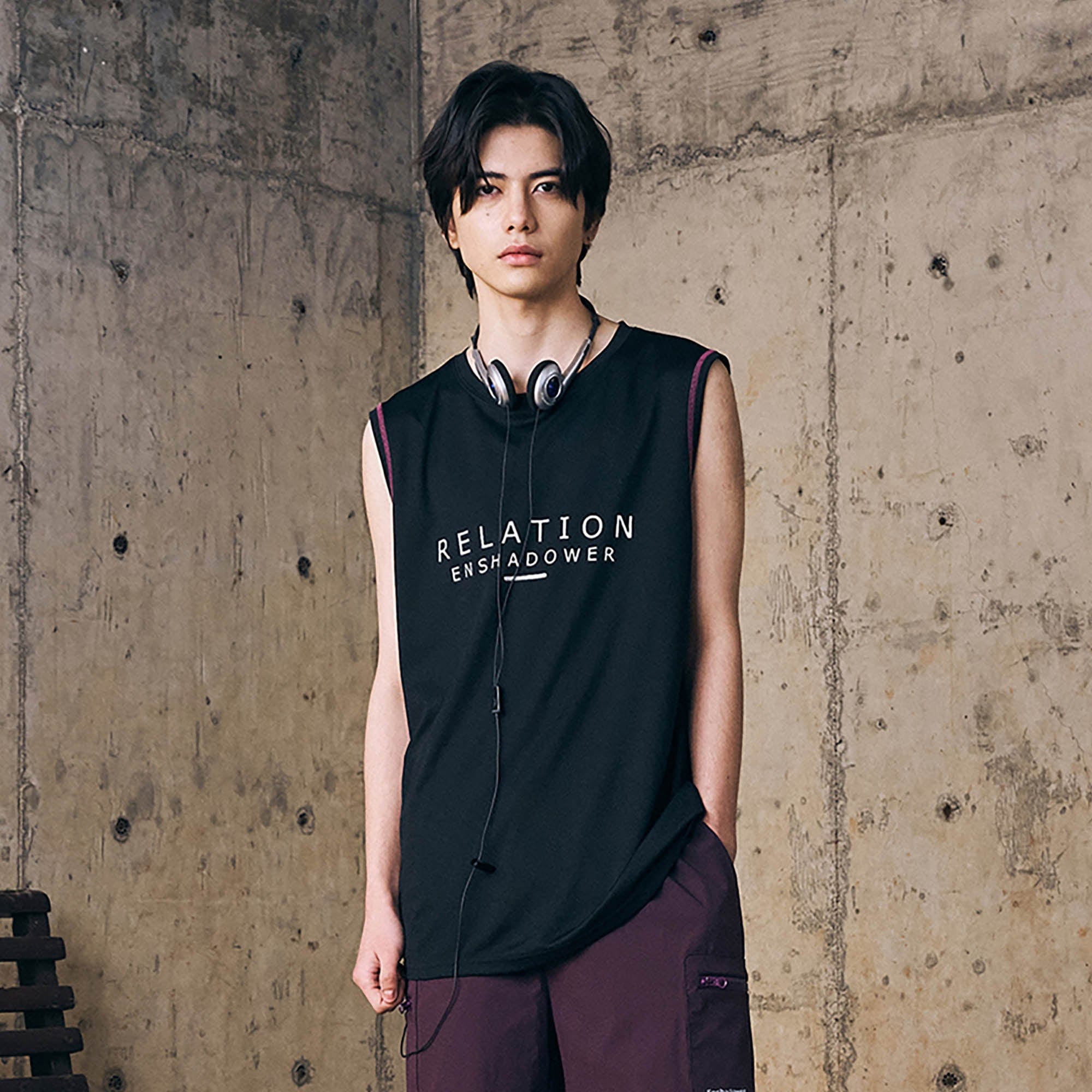 ENSHADOWER Essential Logo Sleeveless Tee, premium urban and streetwear designers apparel on PROJECTISR.com, ENSHADOWER
