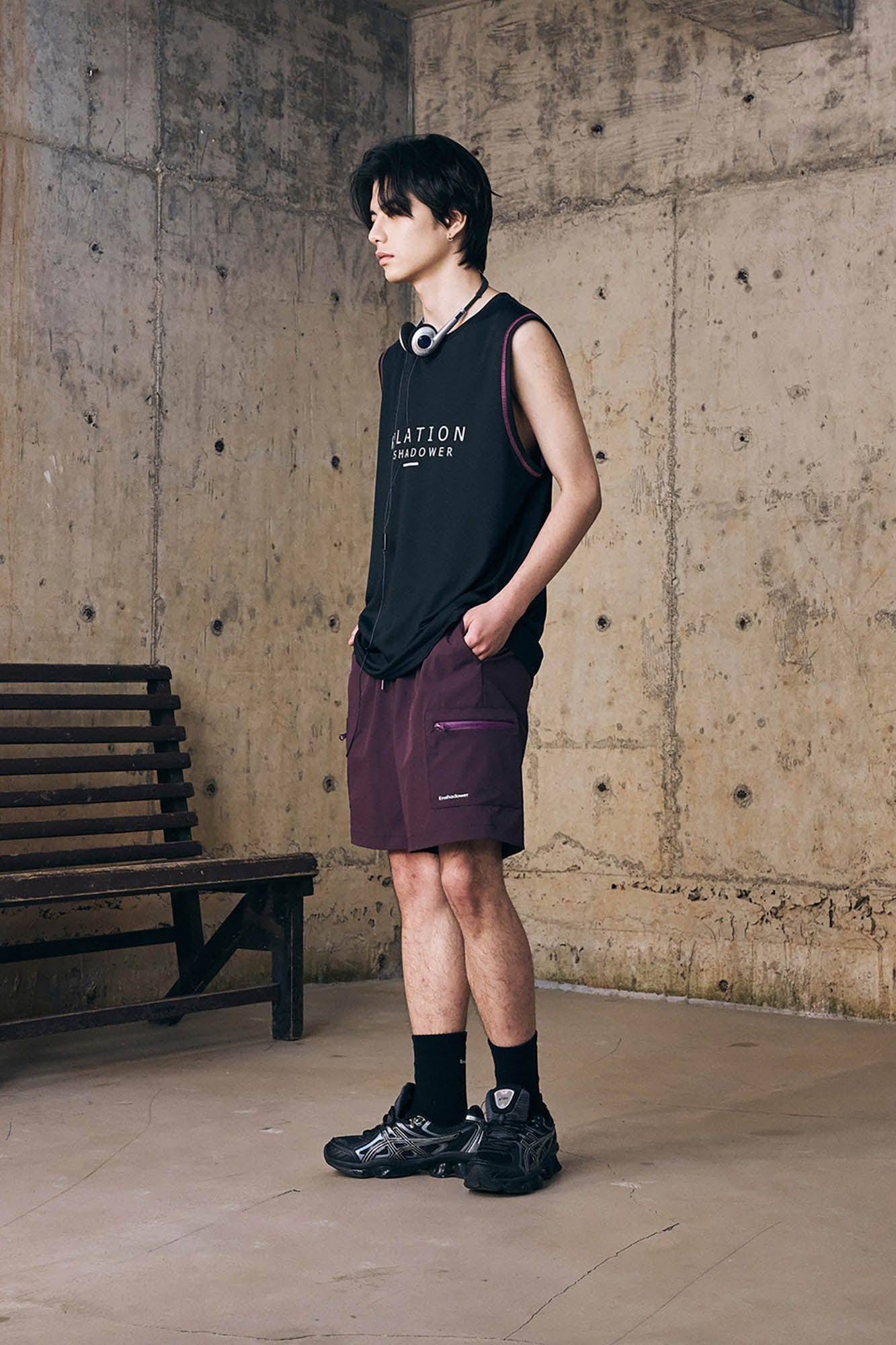 ENSHADOWER Essential Logo Sleeveless Tee, premium urban and streetwear designers apparel on PROJECTISR.com, ENSHADOWER