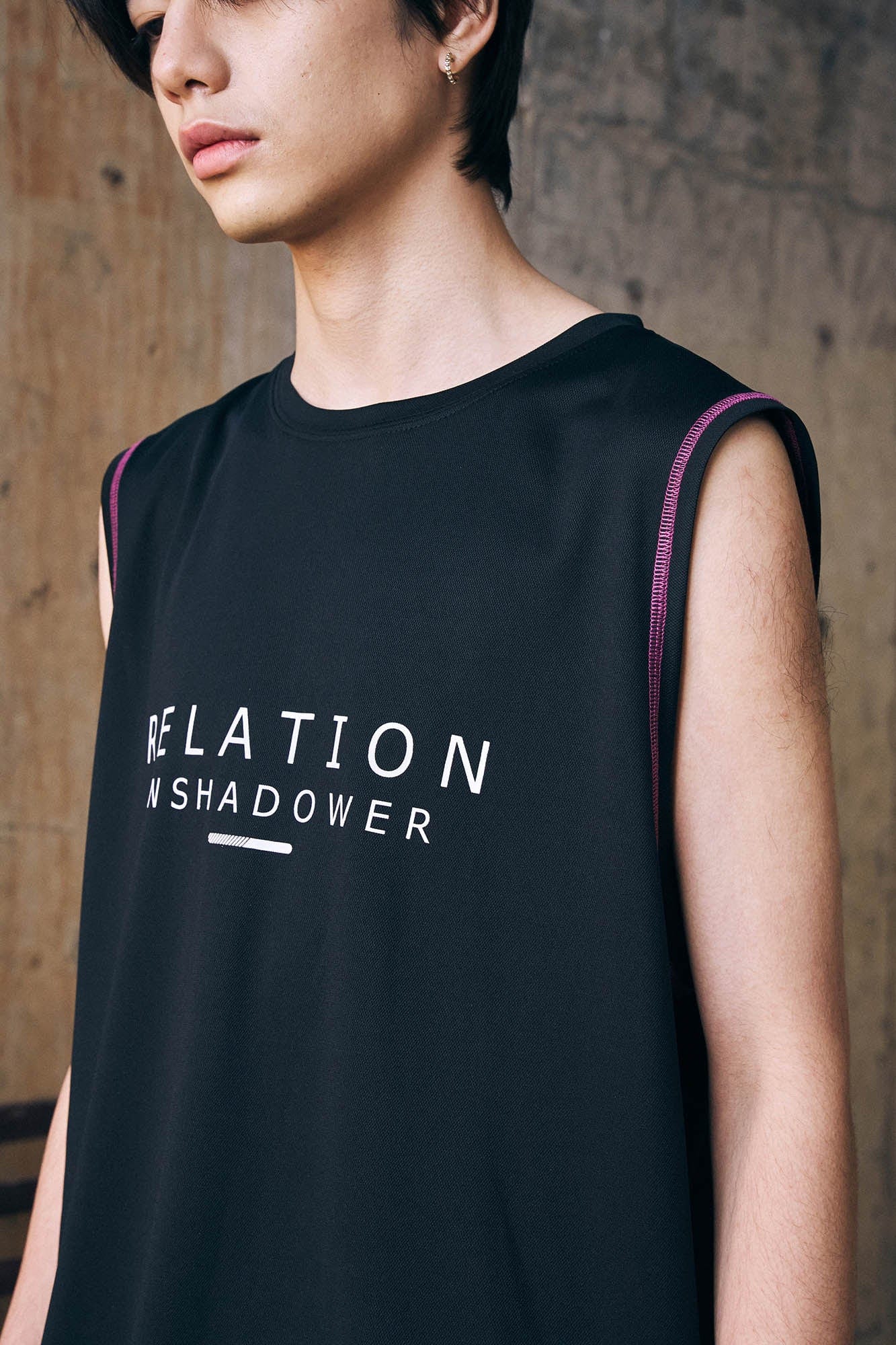 ENSHADOWER Essential Logo Sleeveless Tee, premium urban and streetwear designers apparel on PROJECTISR.com, ENSHADOWER