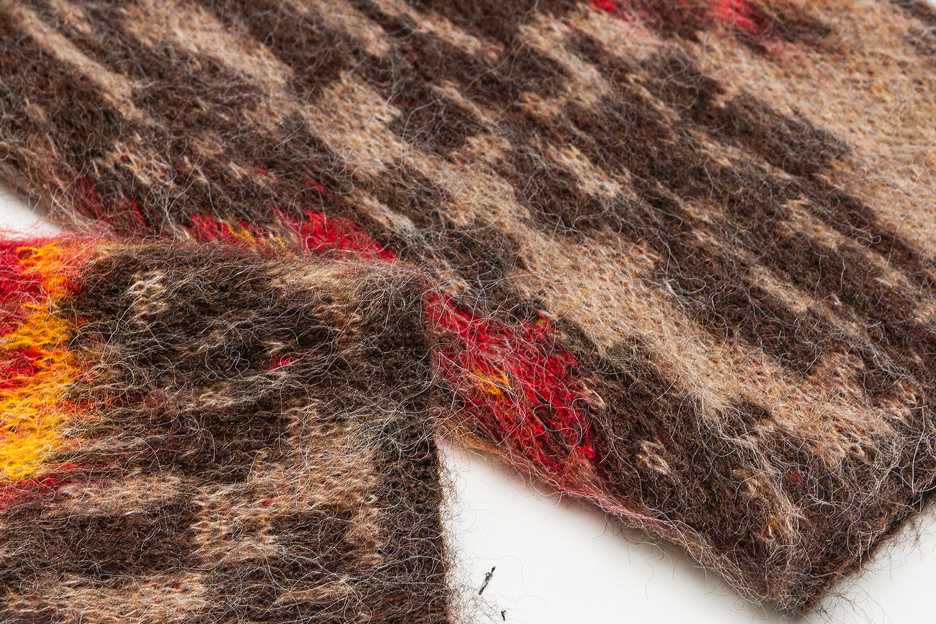 ME DA IGUAL Fuzzy Jacquard Floral Cardigan