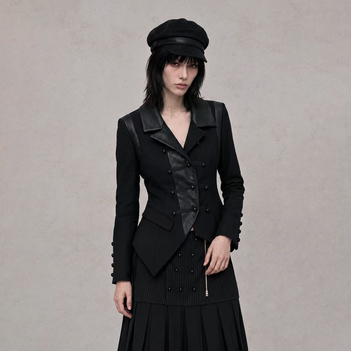 2000RSK Asymmetrical Deconstructed Court Jacket
